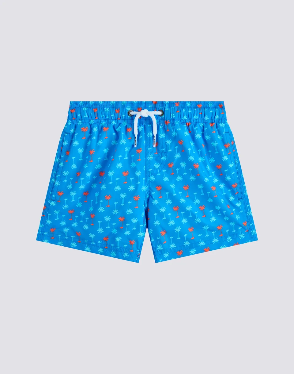 sundek-costume-boxer-mare-bambino-corto-palmas-poliestere-riciclato-b633bdrt47l image 1