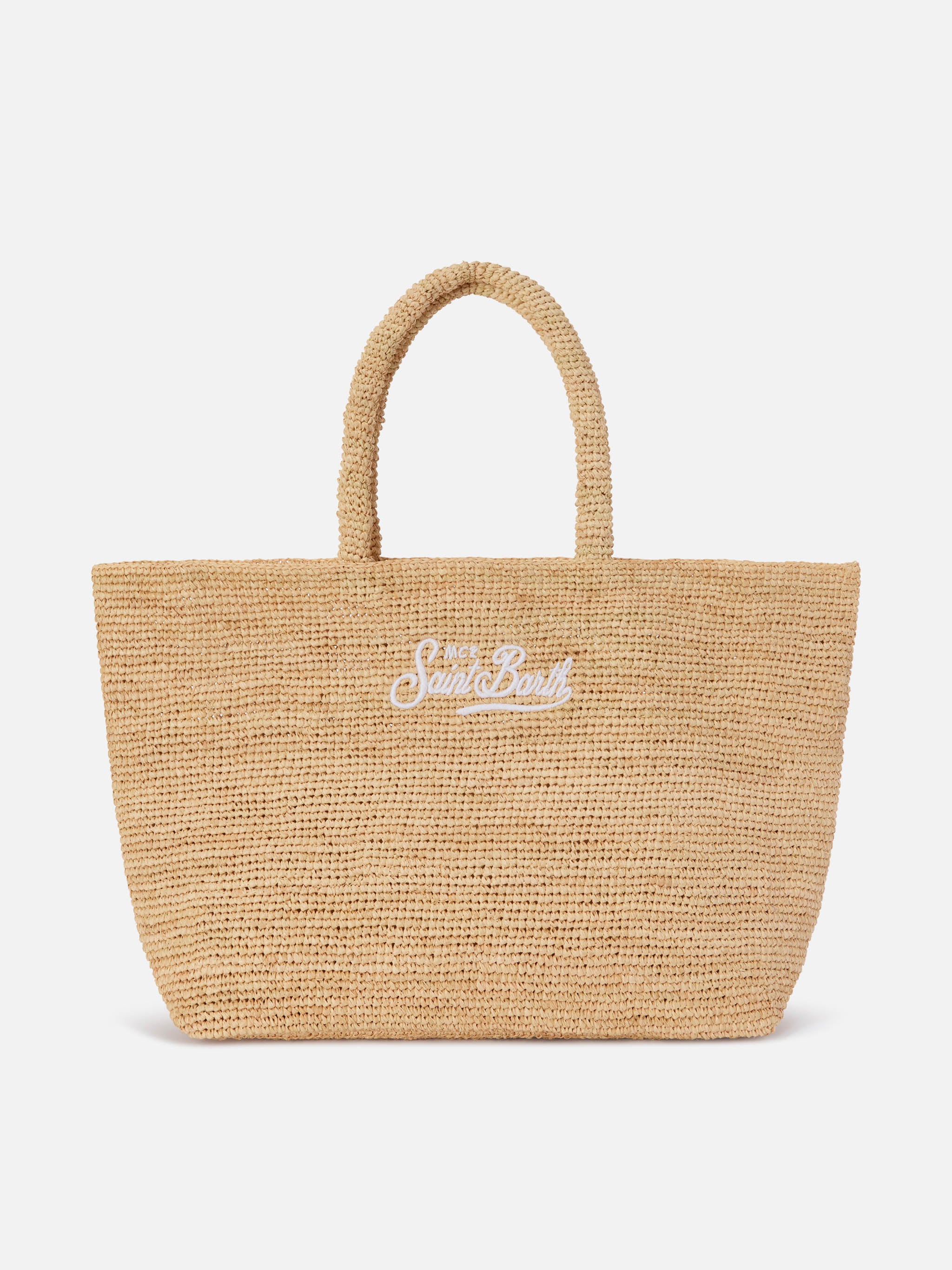 mc2-saint-barth-beach-borsa-raffia-naturale-50x30x15-cm-con-pouch image 1