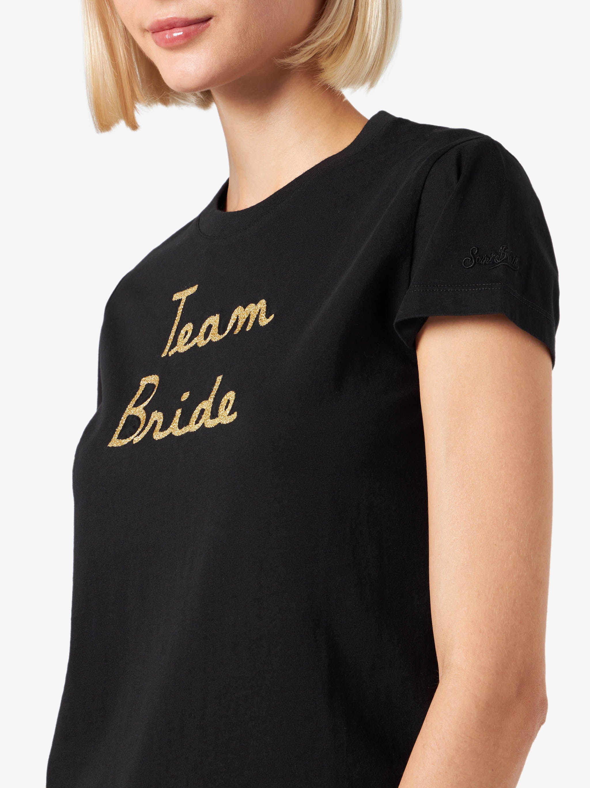 mc2-saint-barth-t-shirt-nadir-cotone-nero-team-bride-donna image 2