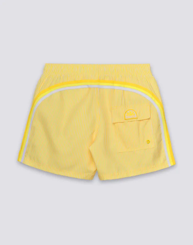 sundek-uomo-costume-boxer-corto-35-cm-repreve-juicy-stripes-con-ricamo-frutta image 1