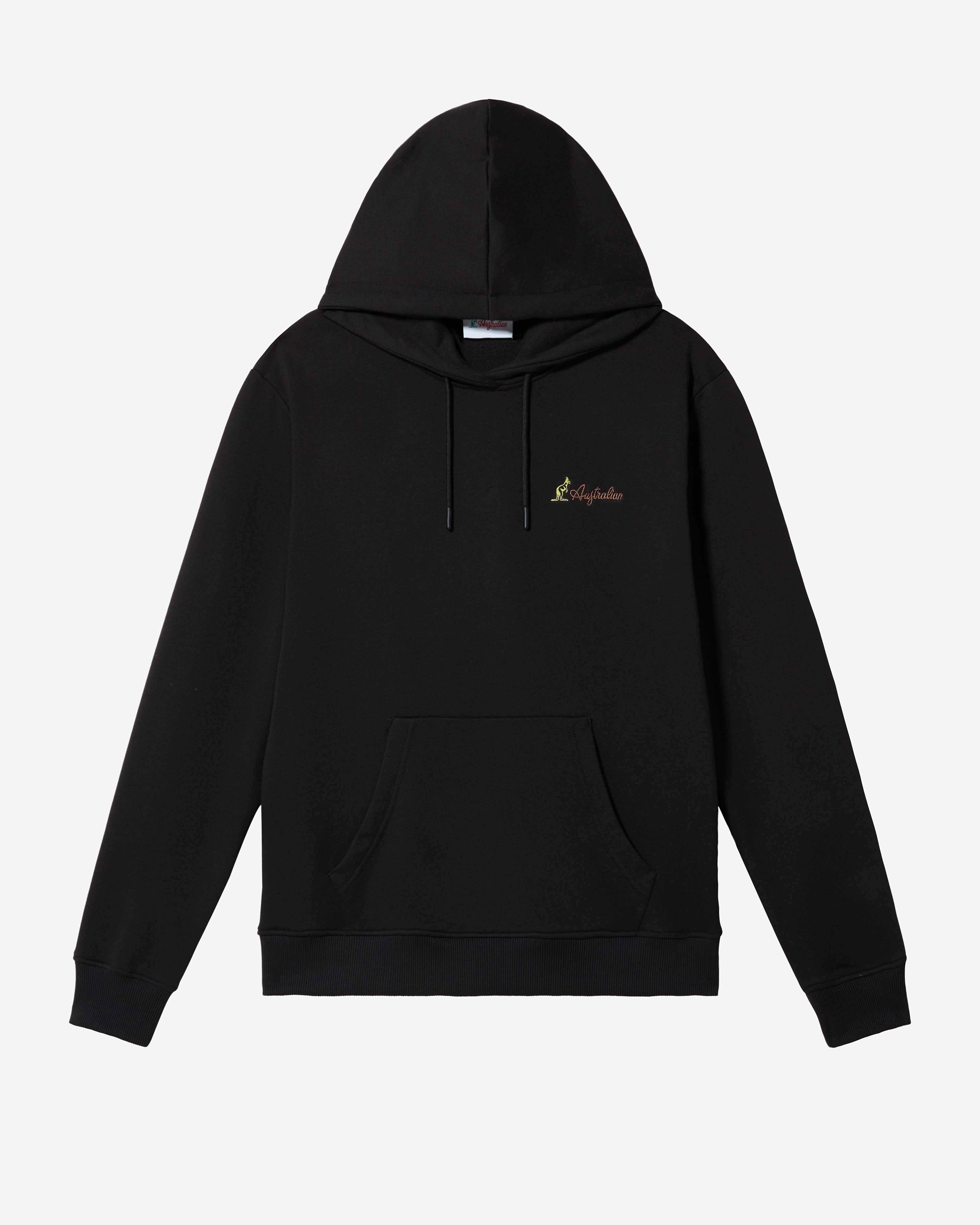 australian-aussie-hoodie-shawn-dickinson-felpa-con-cappuccio-nera image 7