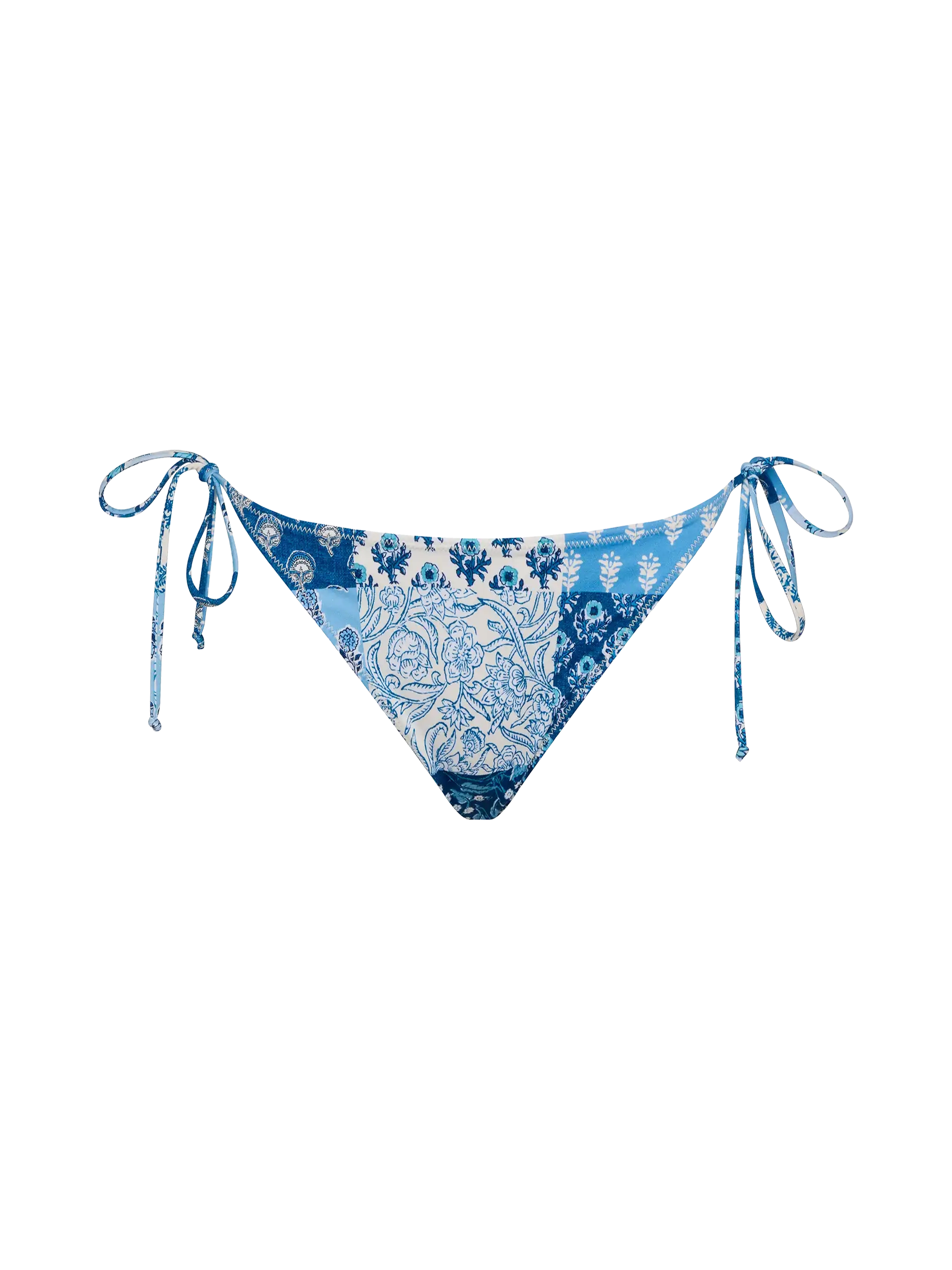 mc2-saint-barth-virgo-slip-da-bagno-classico-donna-stampa-floreale-azzurro image 1