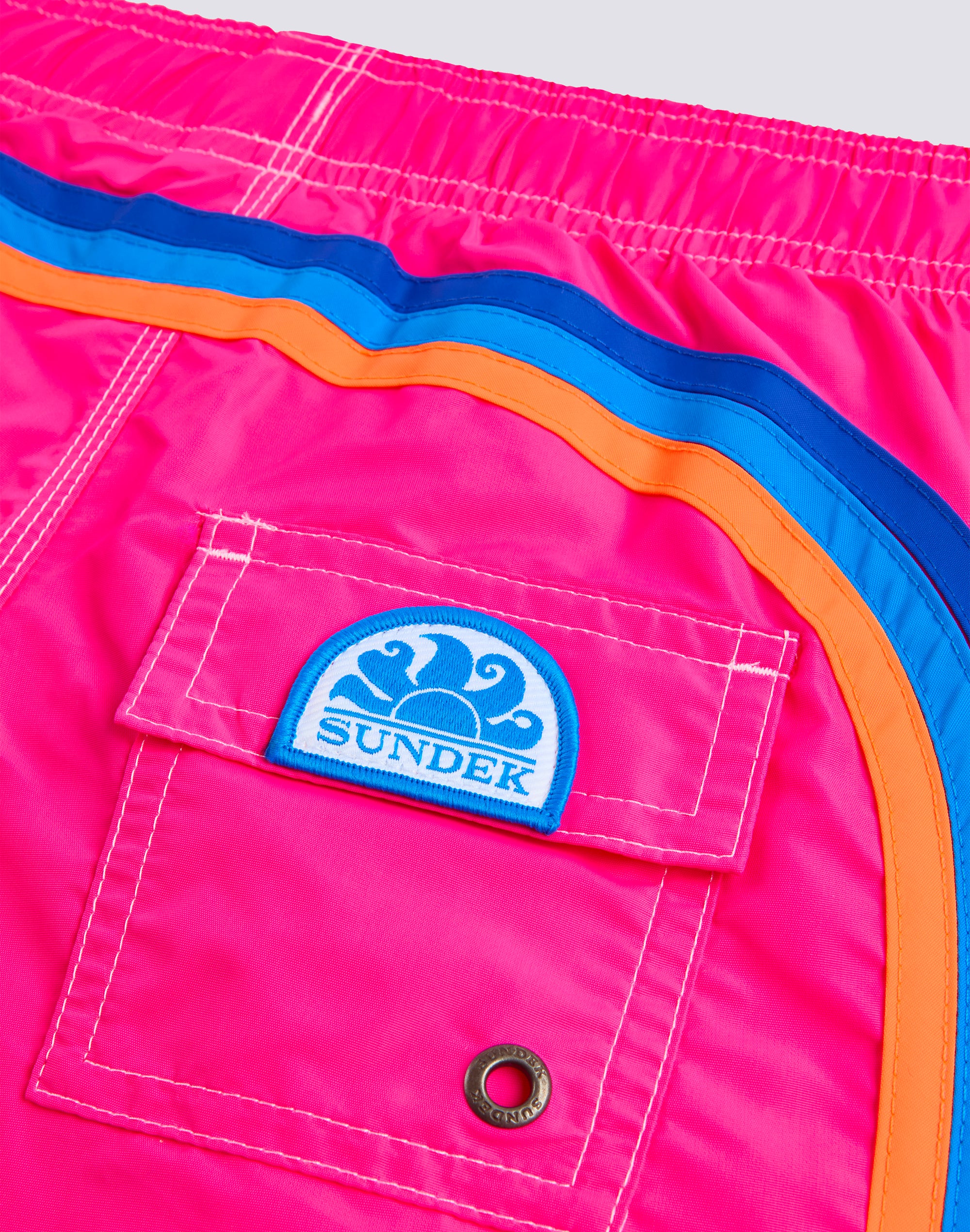 sundek-iconic-b504bdta100-costume-bambino-corto-nylon-taffet image 3