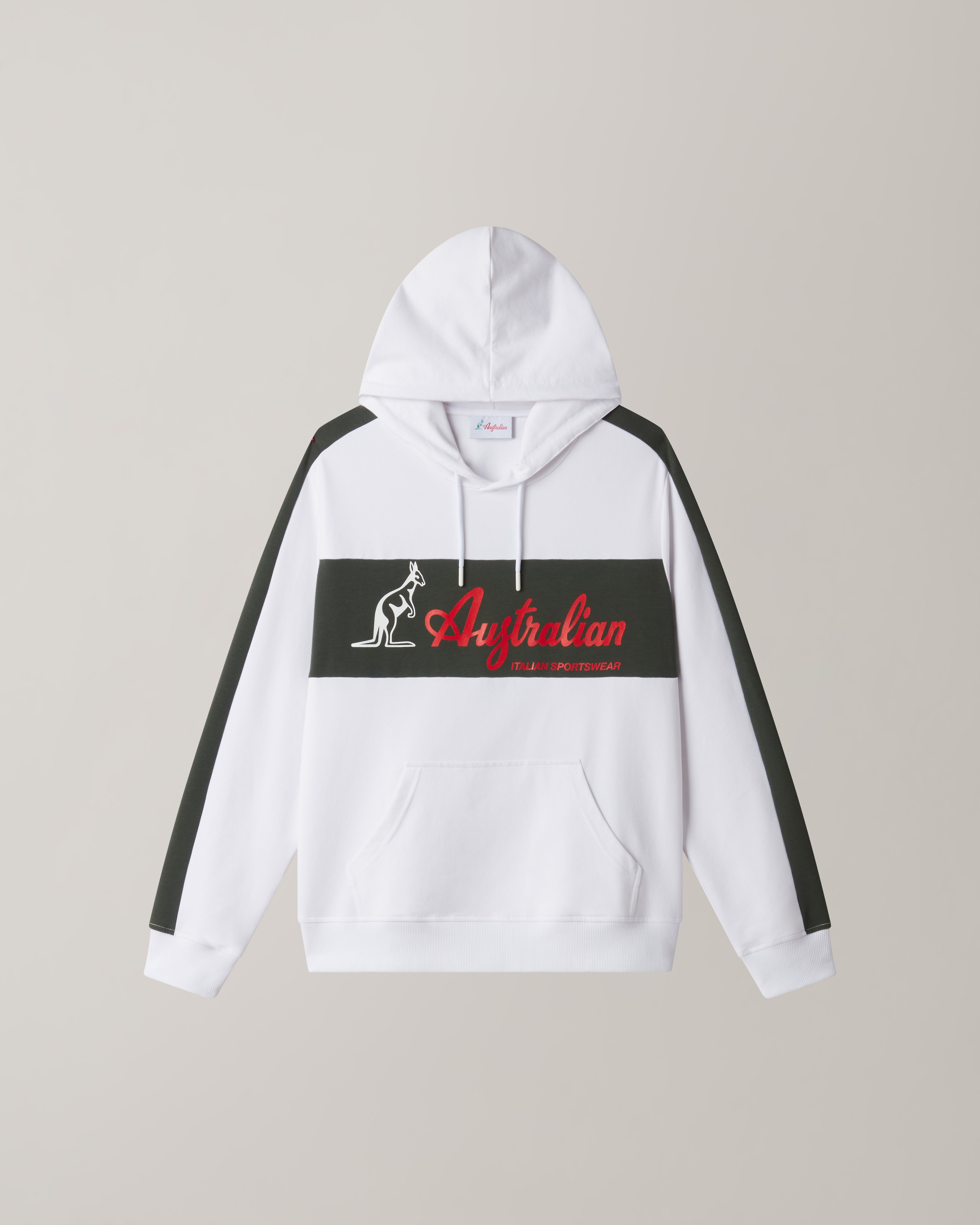 australian-elio-hoodie-felpa-cappuccio-bianca image 6