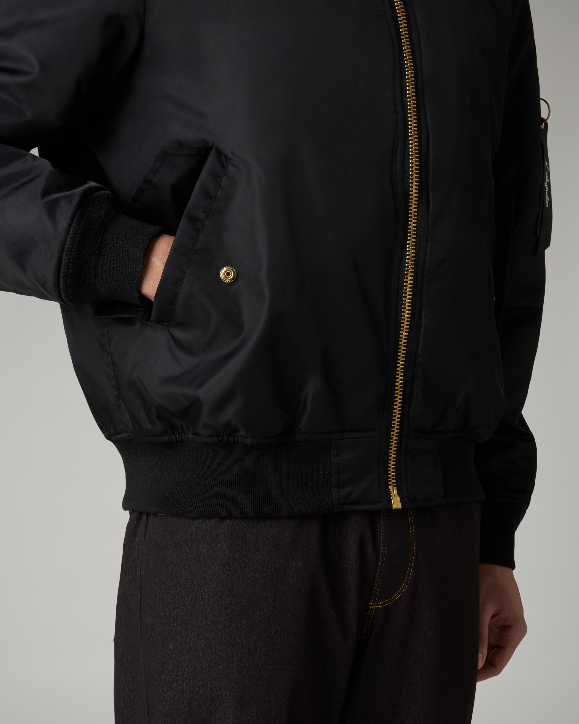 australian-archive-bomber-jacket-giubbotto-twill-nylon image 7