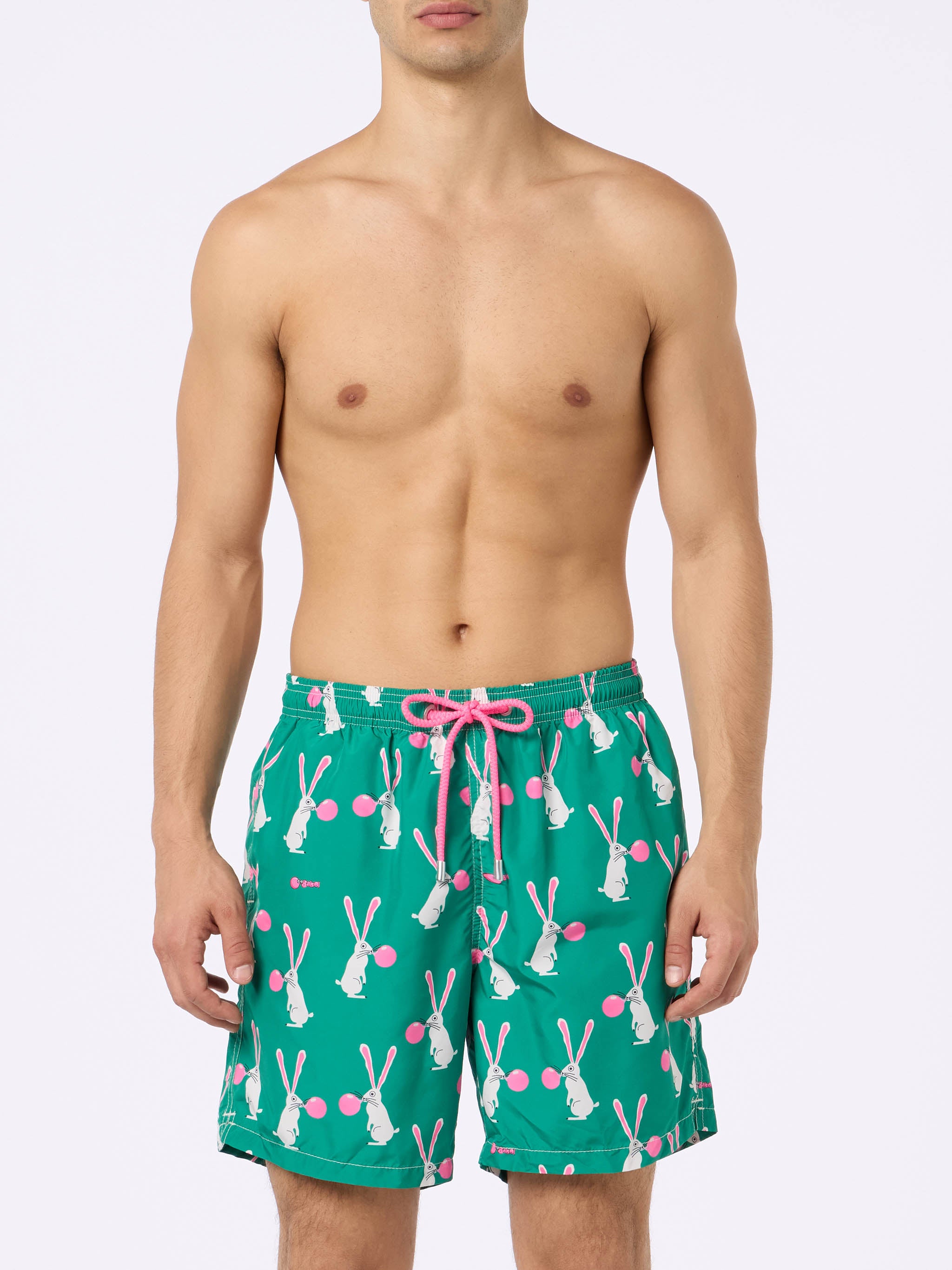 mc2-saint-barth-lighting-costume-mare-uomo-verde-fantasia-conigli-big-babol-spec image 3