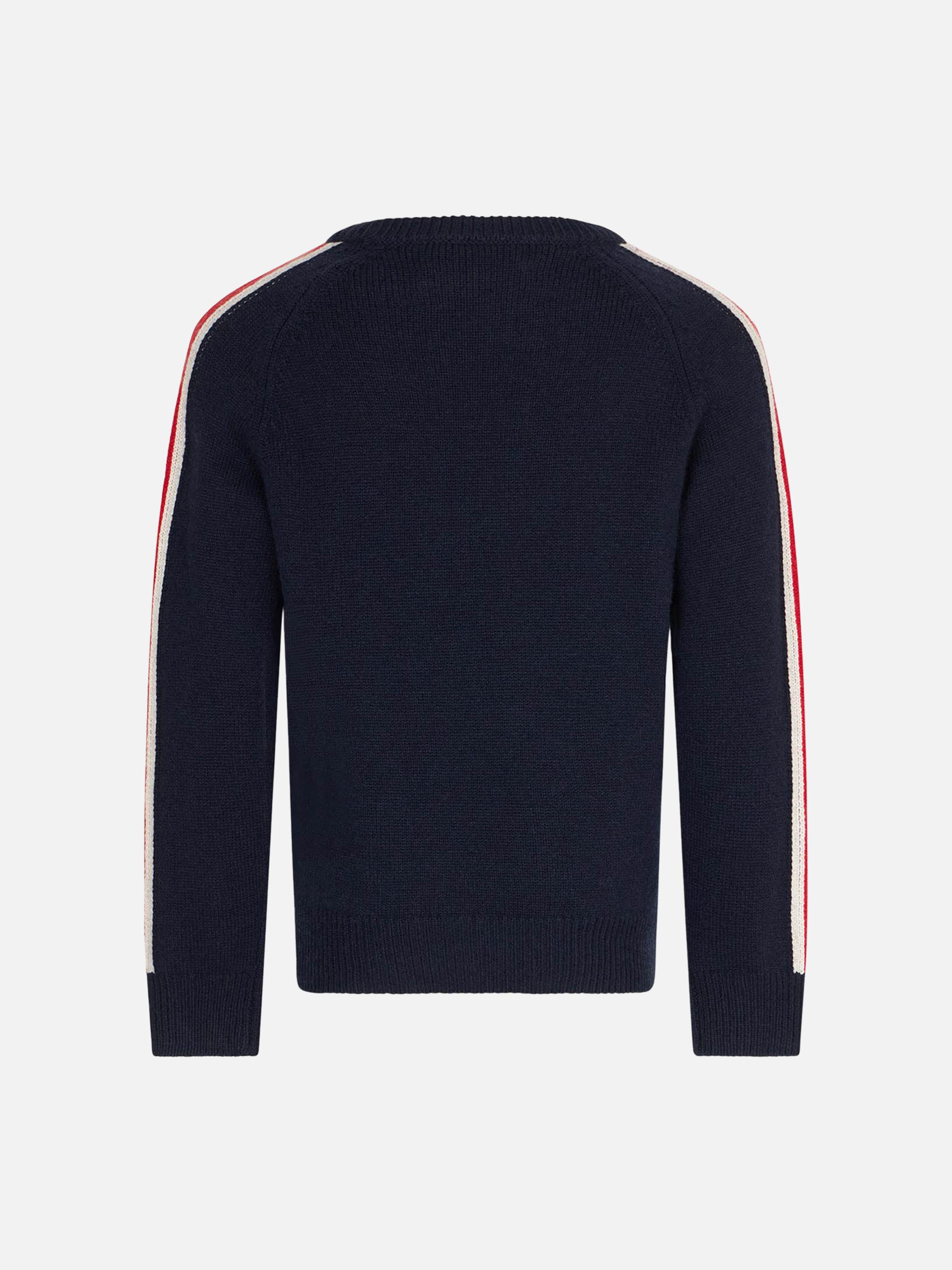 mc2-saint-barth-dou-maglione-bambino-woodstock-peanuts-blu-navy image 3