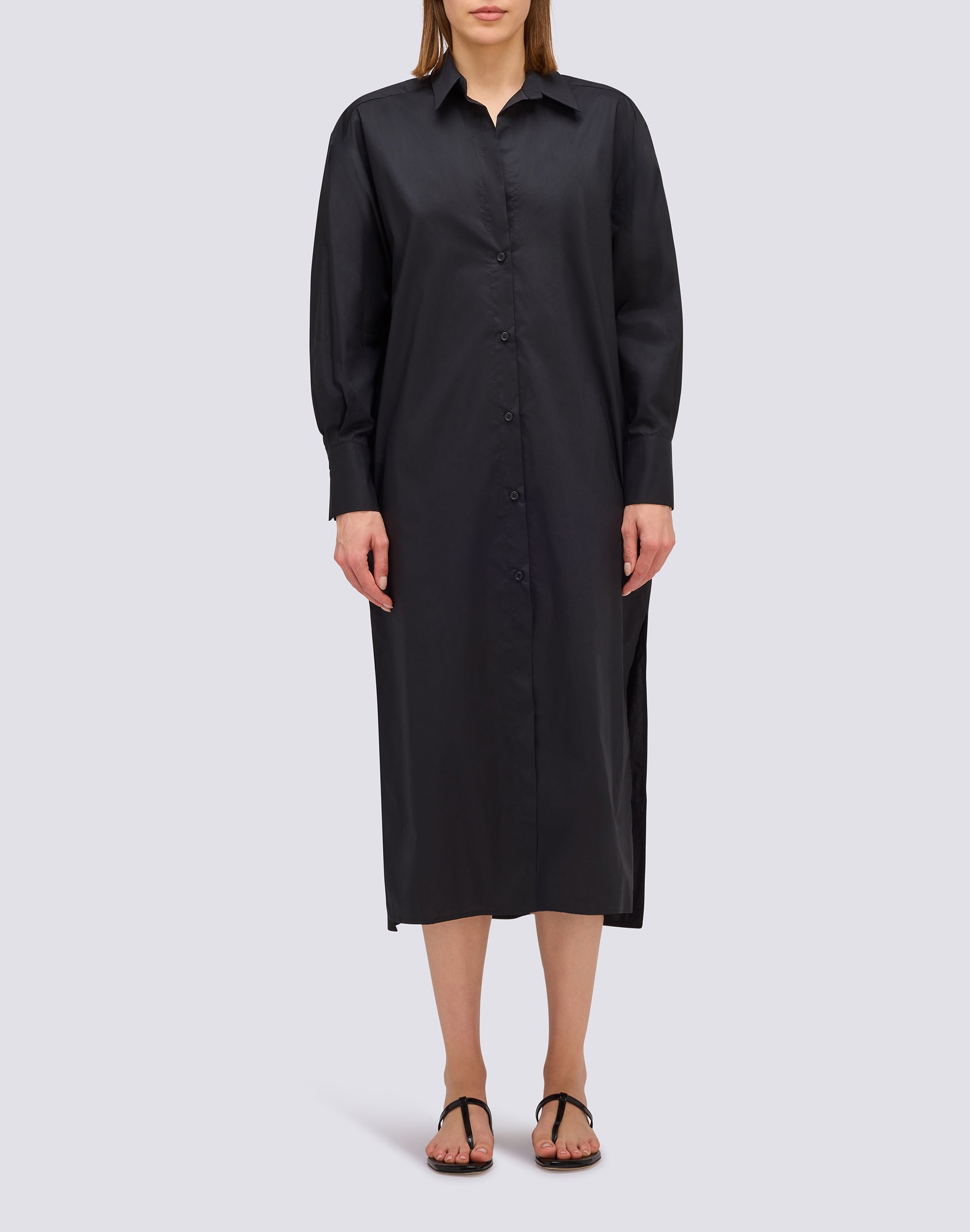 sundek-abito-donna-in-popeline-elegante-estivo image 2