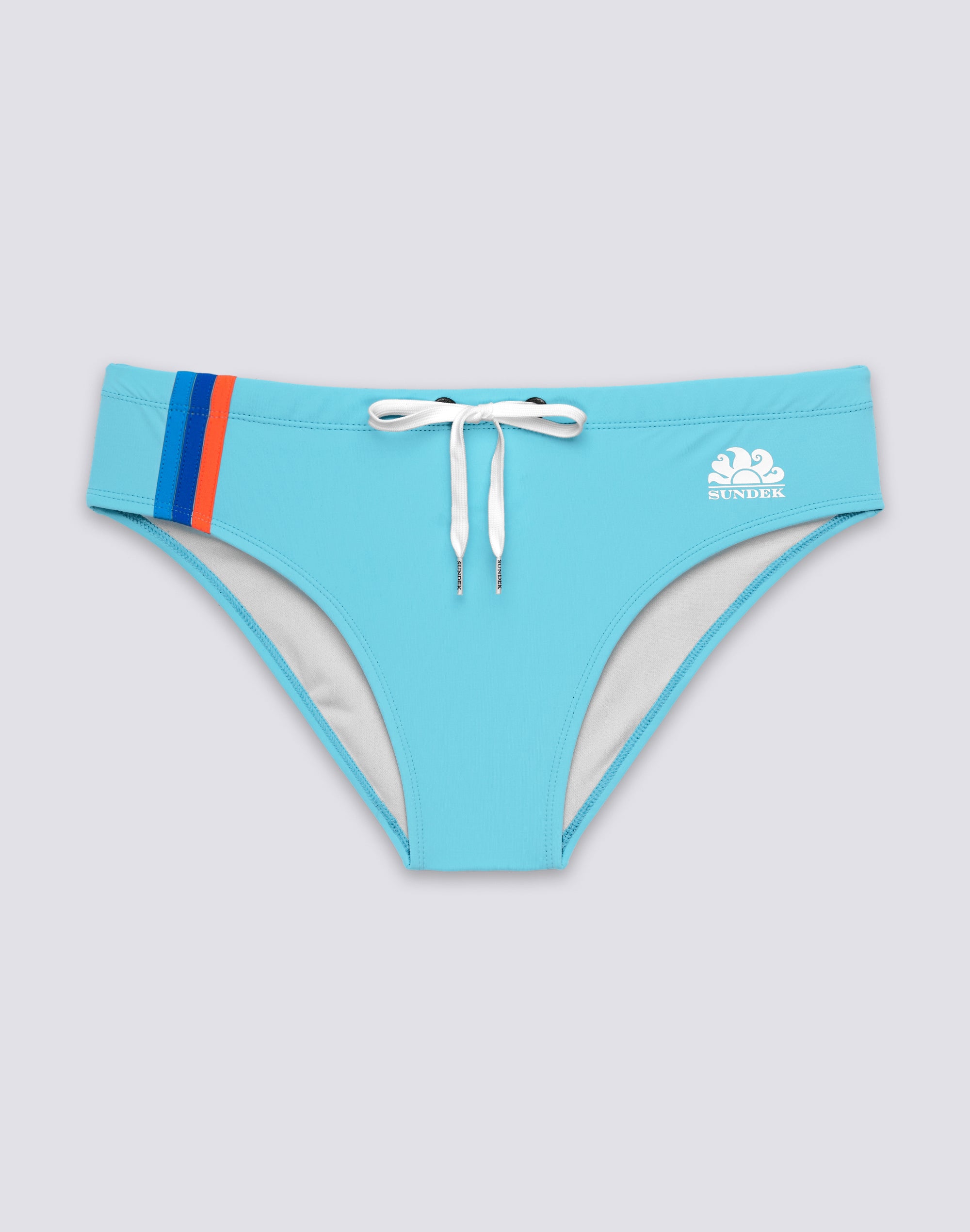 sundek-m313ssl3000-slip-mare-uomo-tricolore-econyl image 1