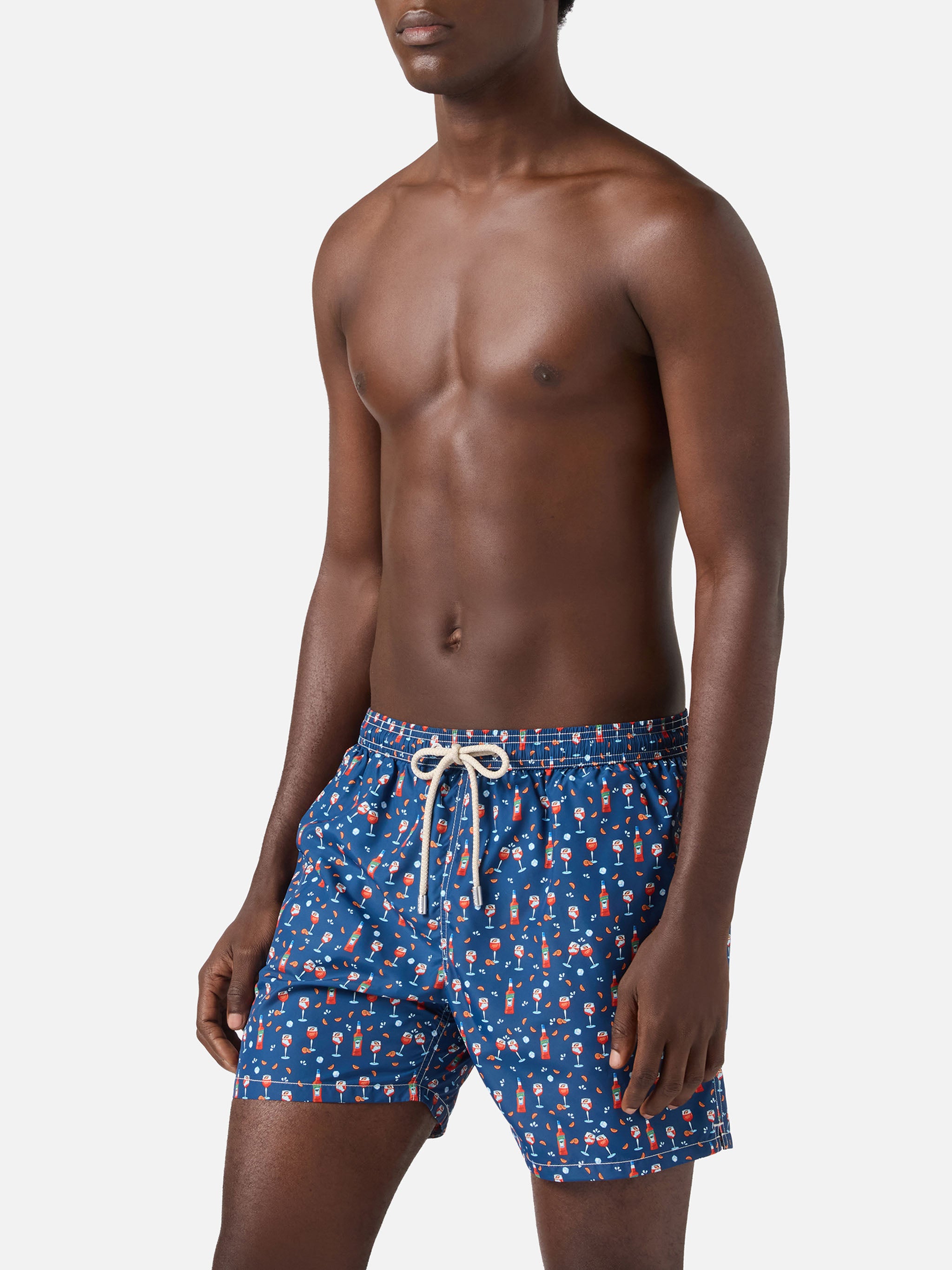 mc2-saint-barth-costume-da-bagno-uomo-lighting-micro-blu-stampa-aperol-special-e image 3