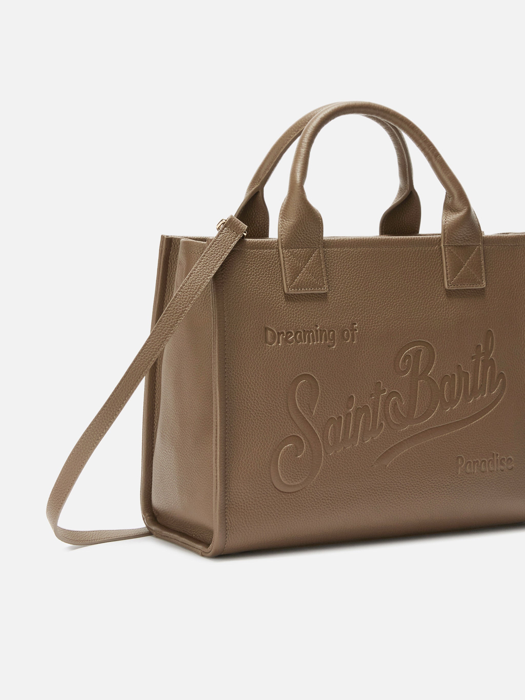 mc2-saint-barth-borsa-a-spalla-vanity-bag-large-in-pelle-martellata-marrone image 3