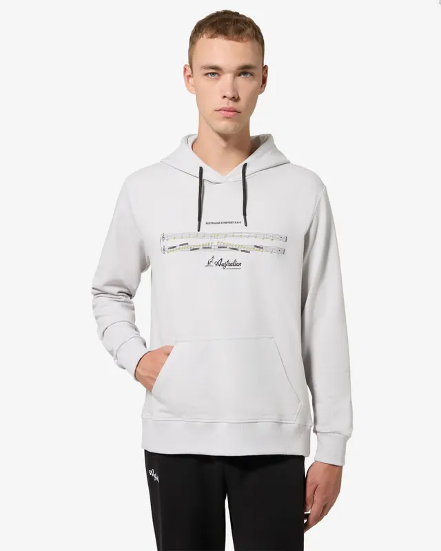 australian-symphony-hoodie-felpa-con-cappuccio-cenere image 1