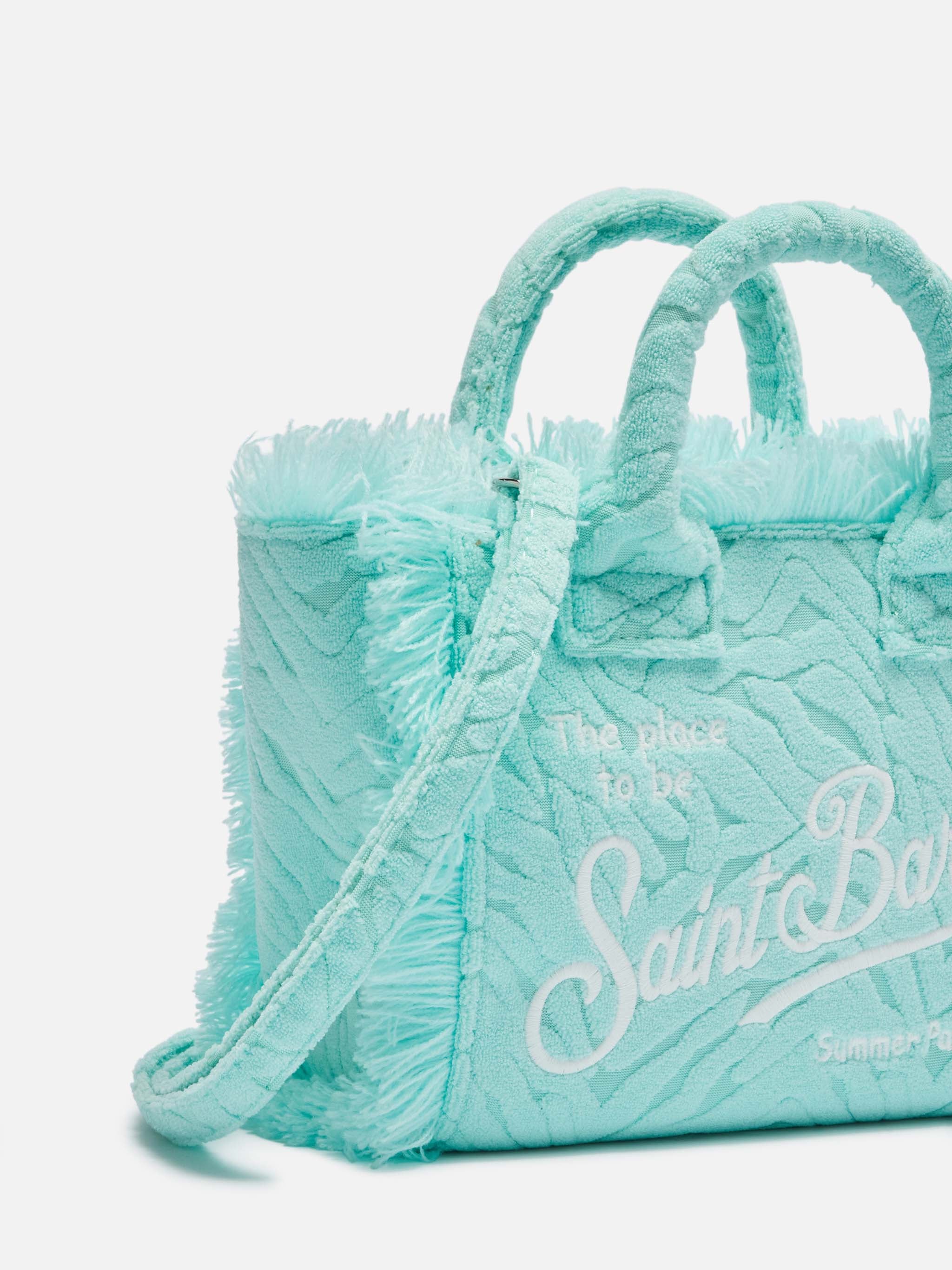 mc2-saint-barth-mini-vanity-terry-bag-zebrata-verde-acqua-vami003 image 3