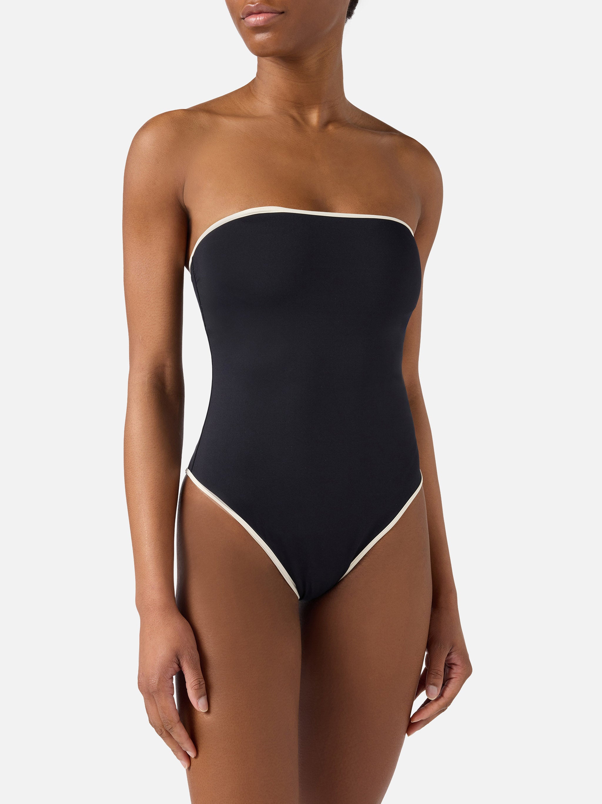 mc2-saint-barth-costume-intero-khyra-string-a-fascia-nero-con-dettagli-a-contras image 2