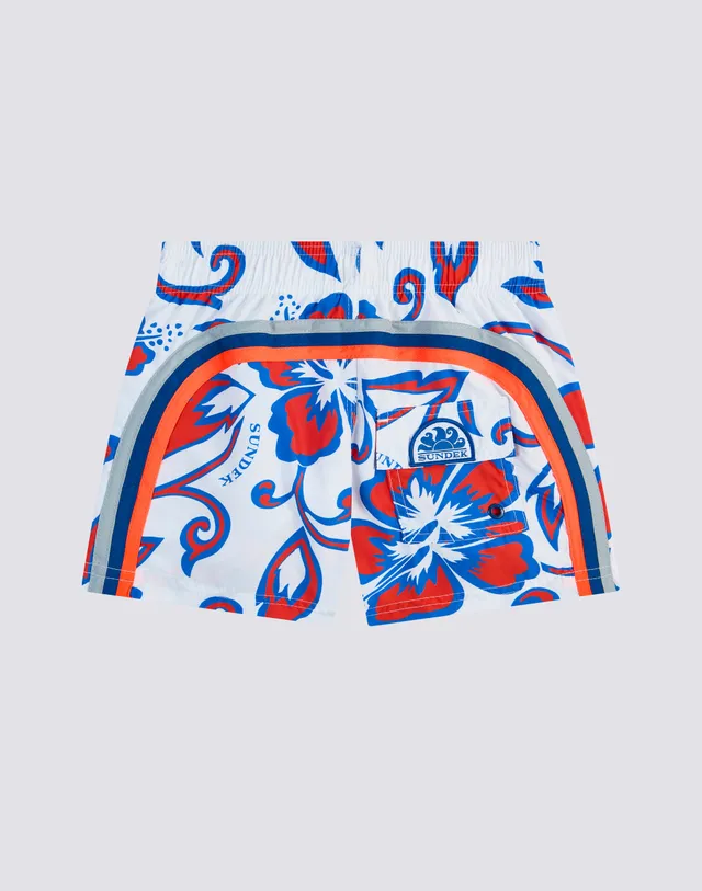 sundek-costume-boxer-bambino-stampa-sk23-in-repreve-riciclato image 1