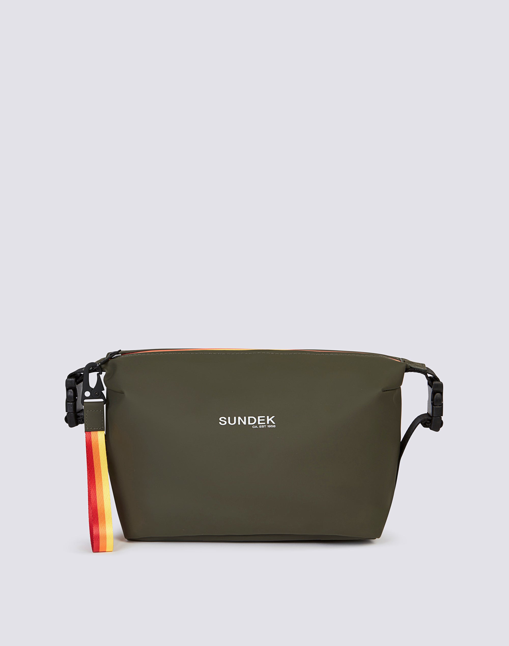 sundek-beauty-case-con-cerniera-saldata-e-tracolla-arcobaleno image 1