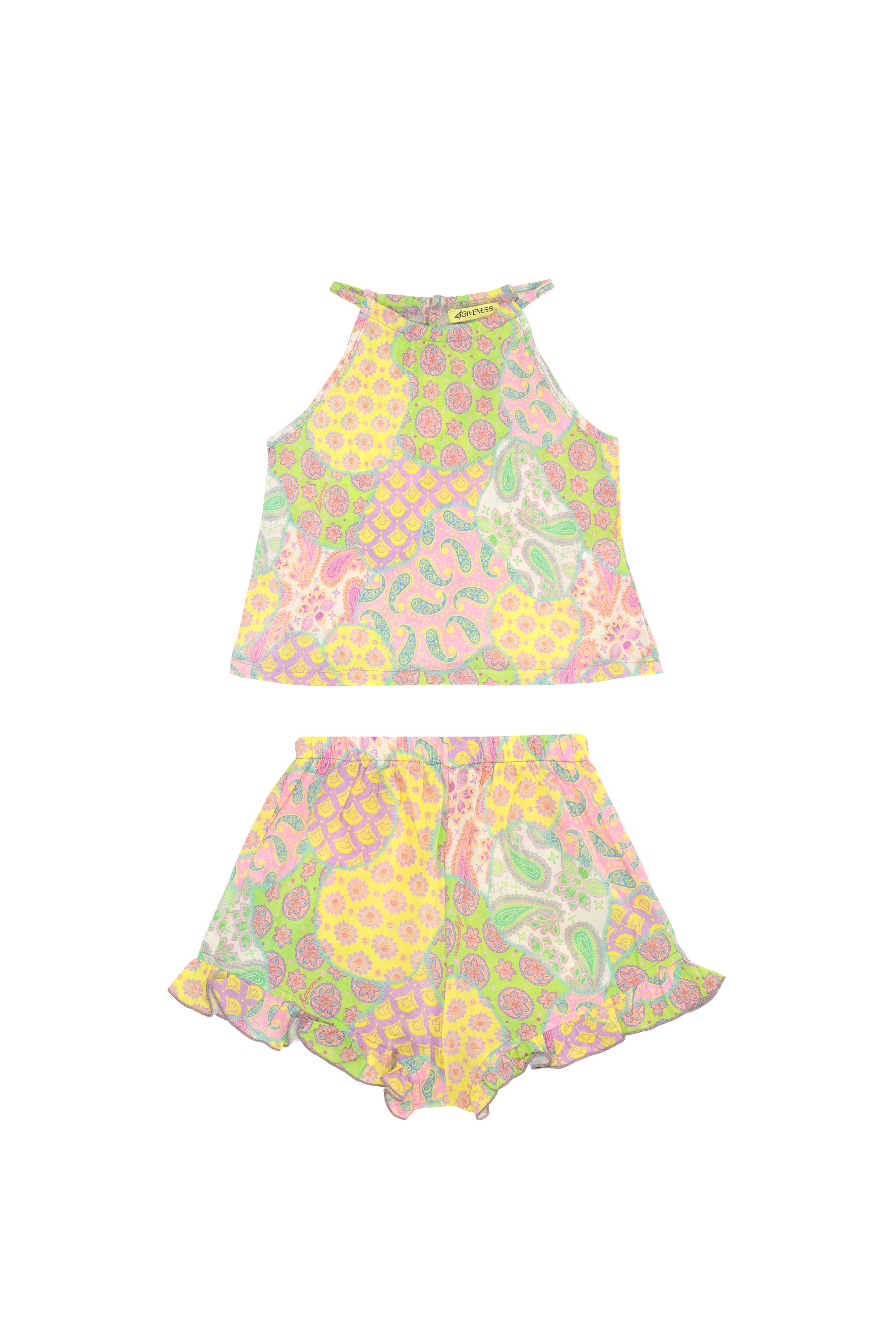4giveness-cachemire-pastel-completo-neonata-top-e-pantaloncino image 1