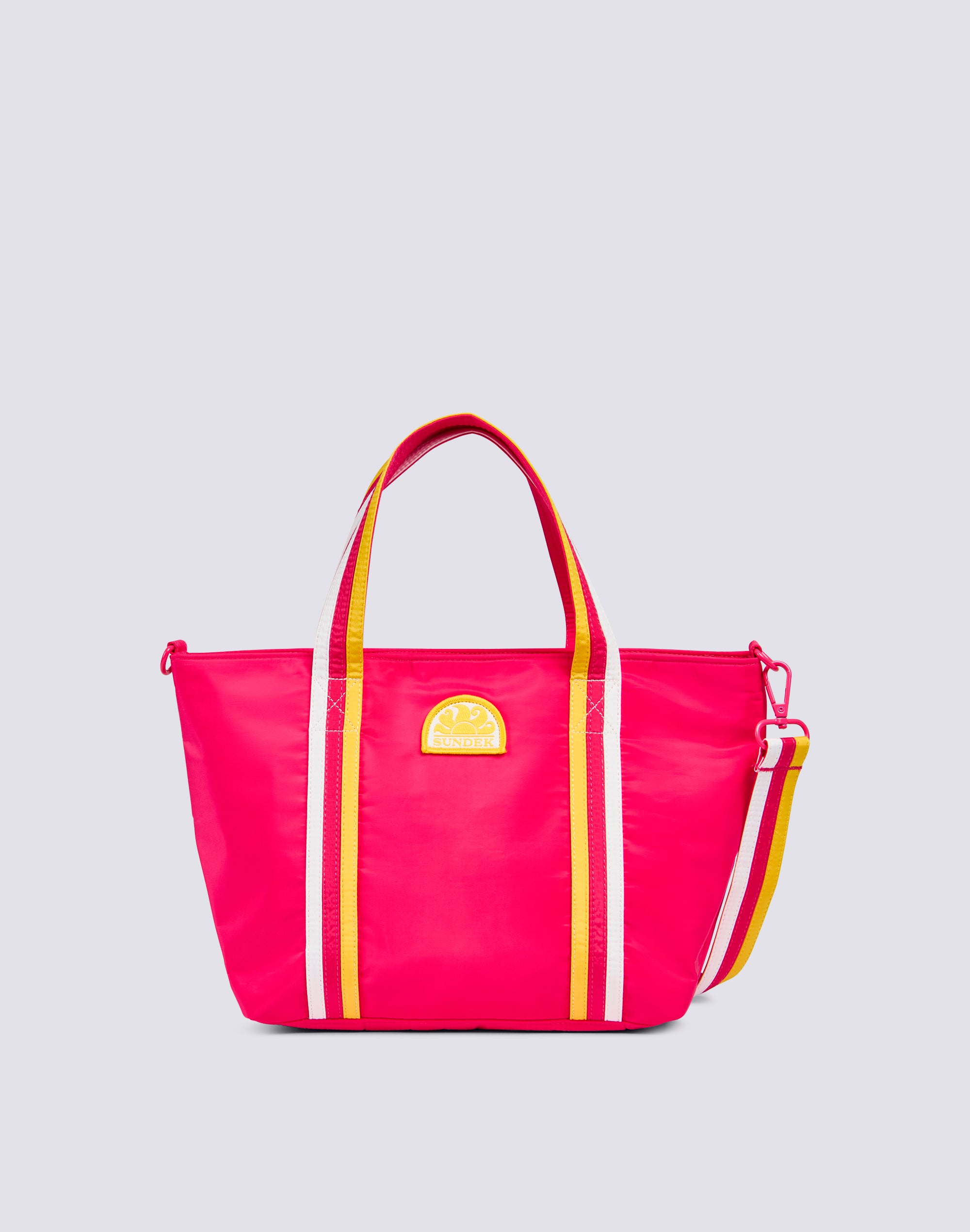 sundek-mini-borsa-mare-con-manici-arcobaleno-e-tracolla-removibile image 1
