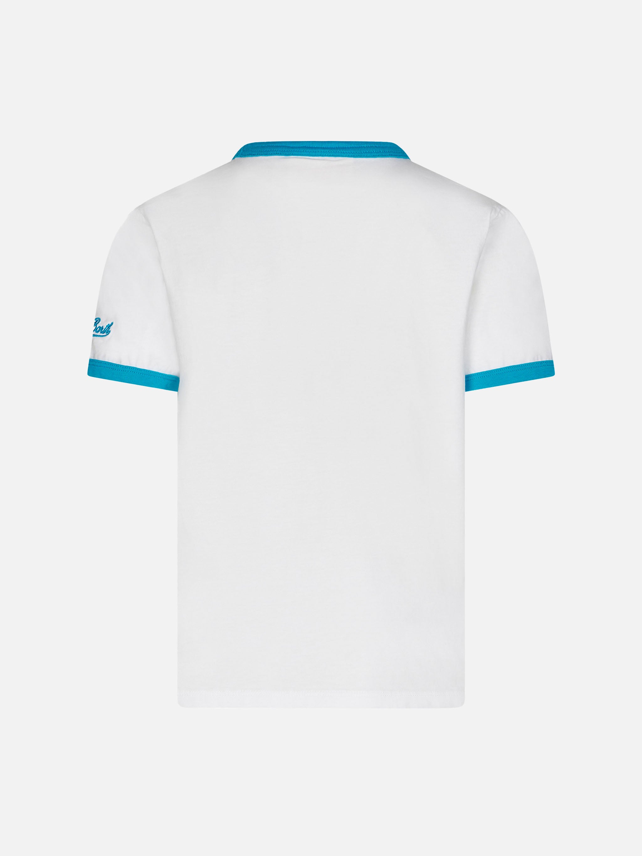 mc2-saint-barth-t-shirt-bambino-cotone-bianco-capitan-america-marvel image 3