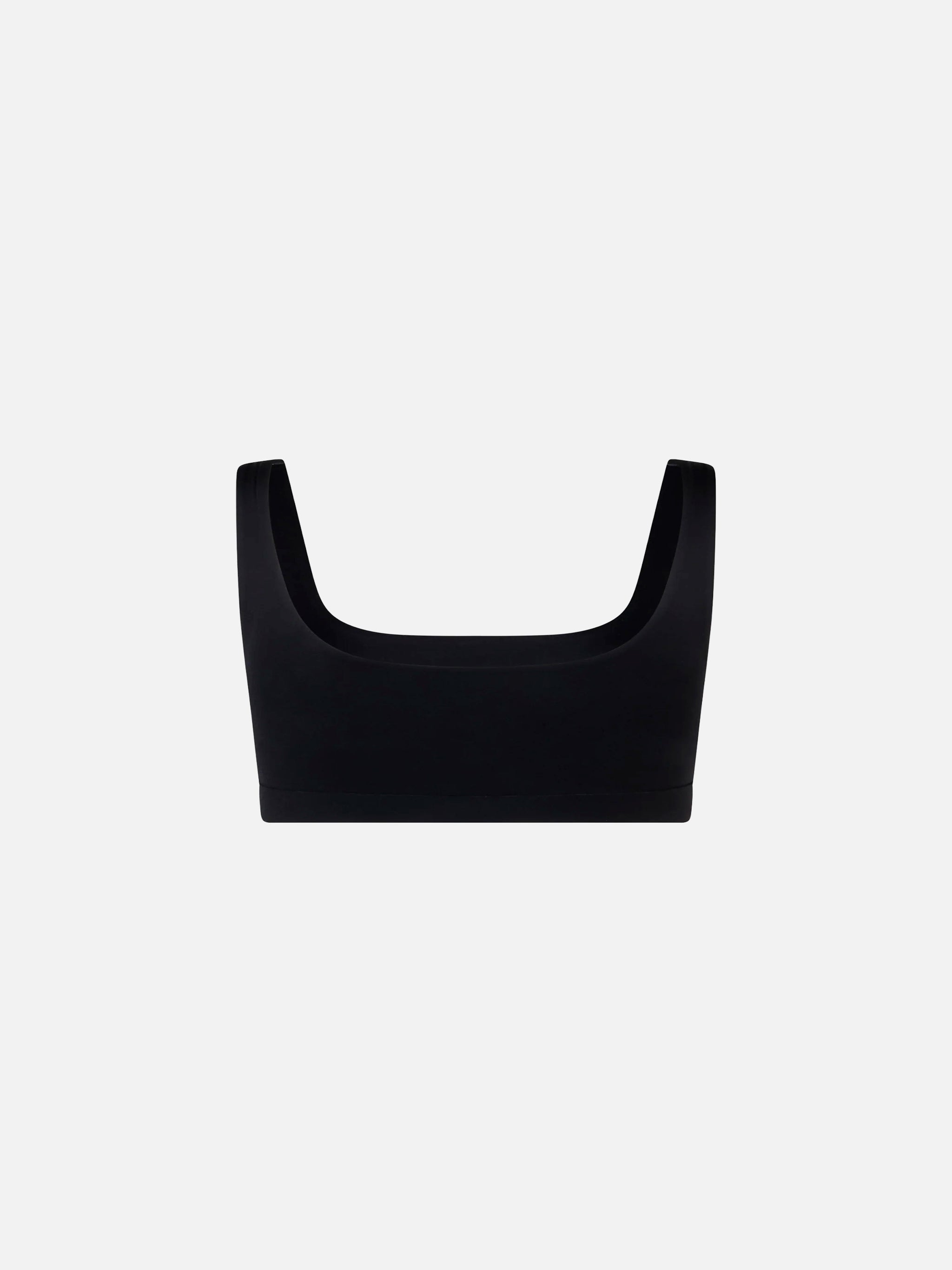 top-sportivo-mc2-saint-barth-fify-in-tessuto-tecnico-nero-con-struttura-termosal image 1