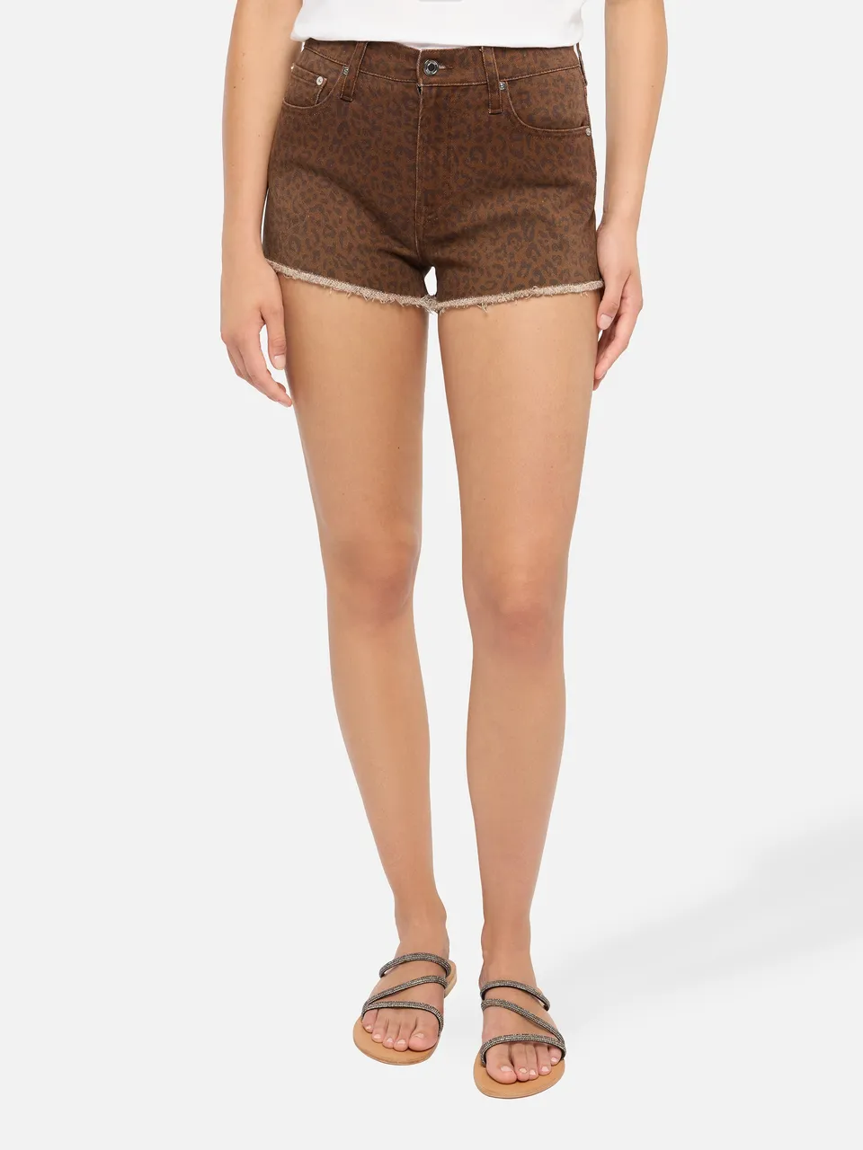 mc2-saint-barth-shorts-donna-denim-musa-stampa-animalier-marrone image 1