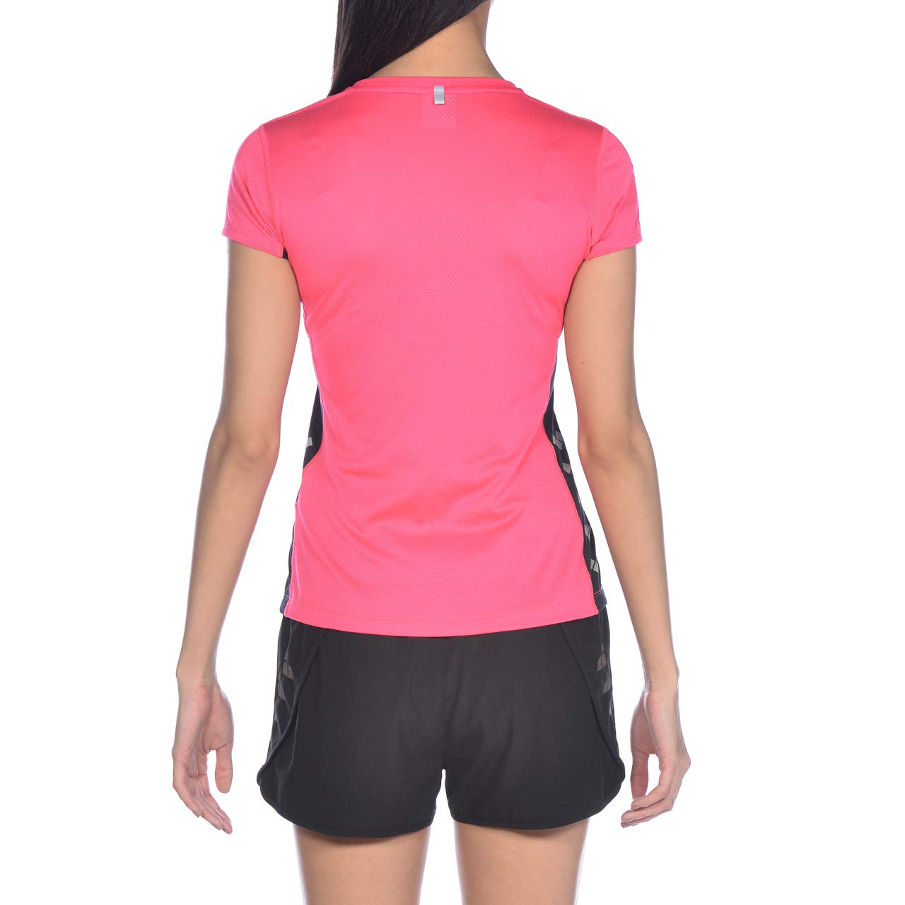 arena-w-run-s-s-mesh-solid-maglietta-running-donna-maniche-corte image 6