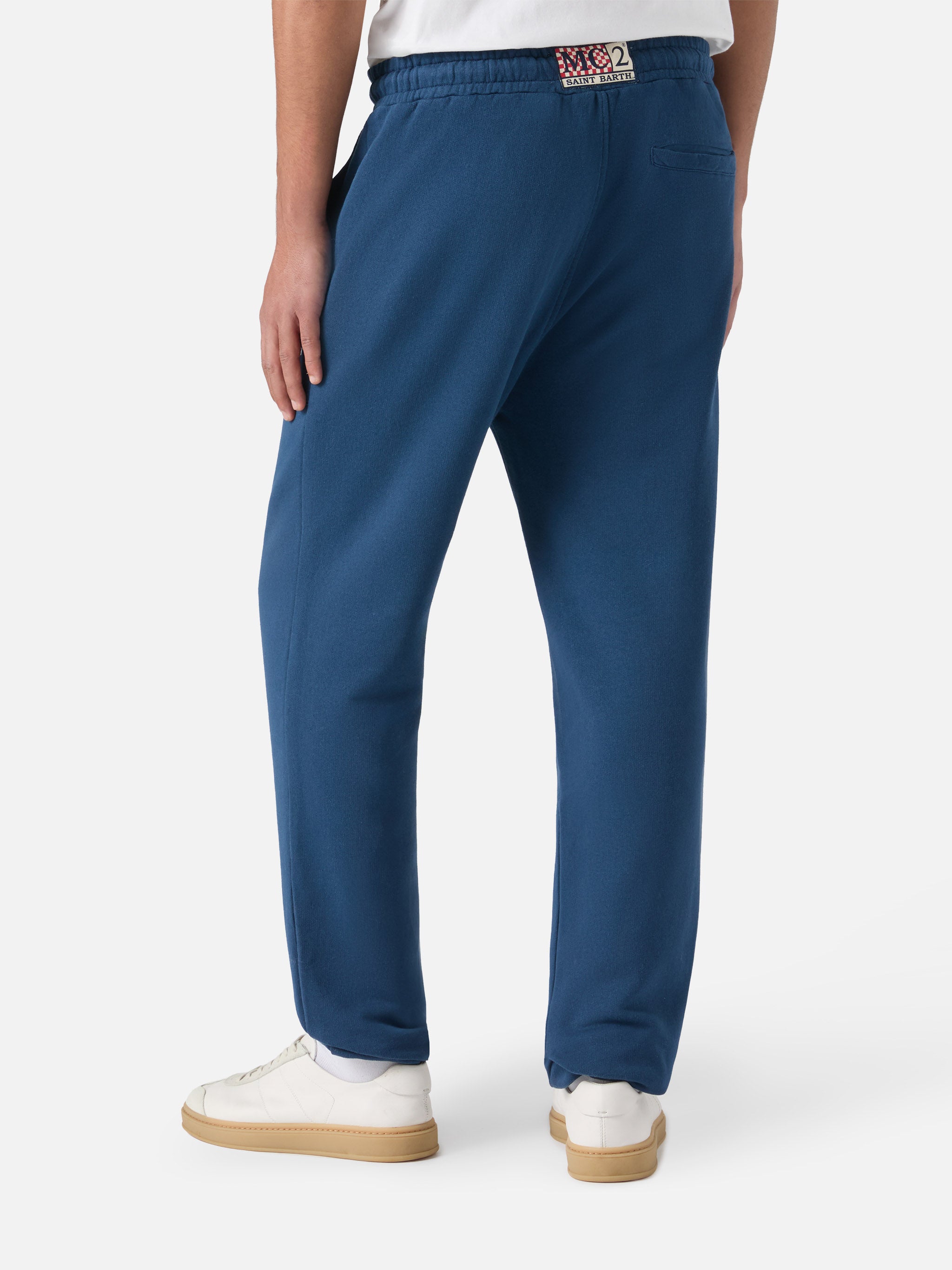 mc2-saint-barth-bolt-pantaloni-sportivi-blu-m-lange-uomo image 3