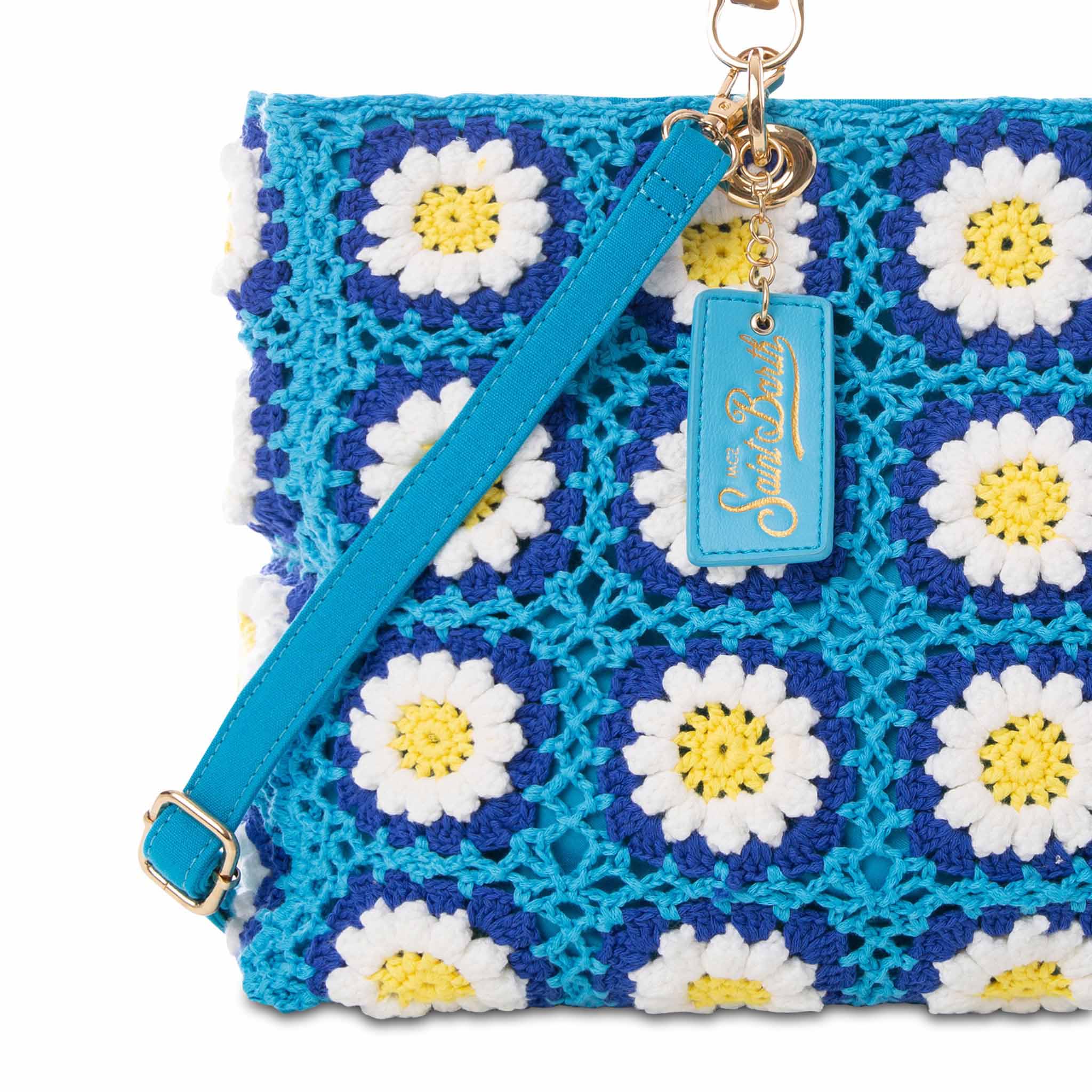 mc2-saint-barth-victoria-borsa-tote-crochet-azzurra-con-fiori image 3