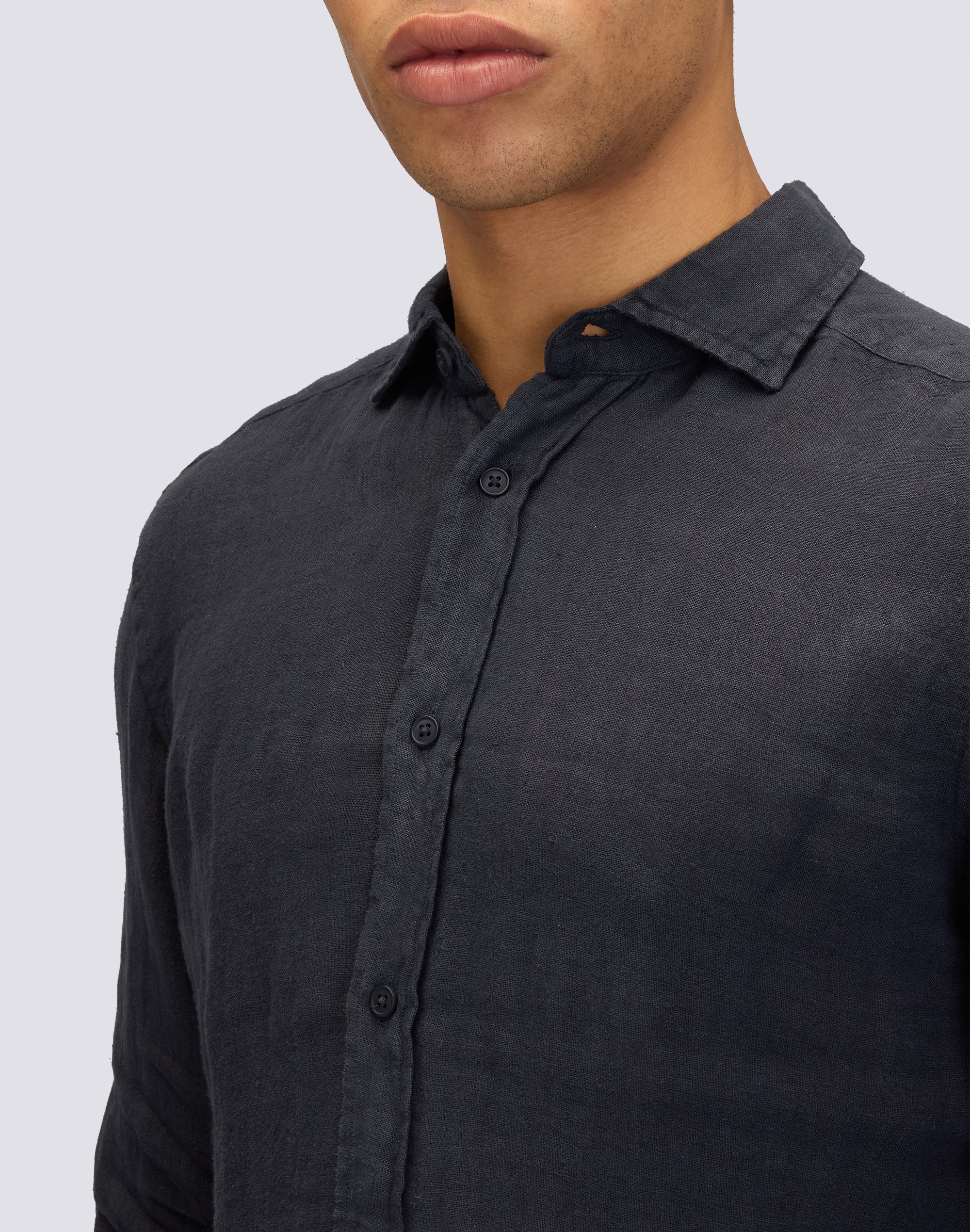 sundek-m820-camicia-uomo-in-lino-collo-classico image 4