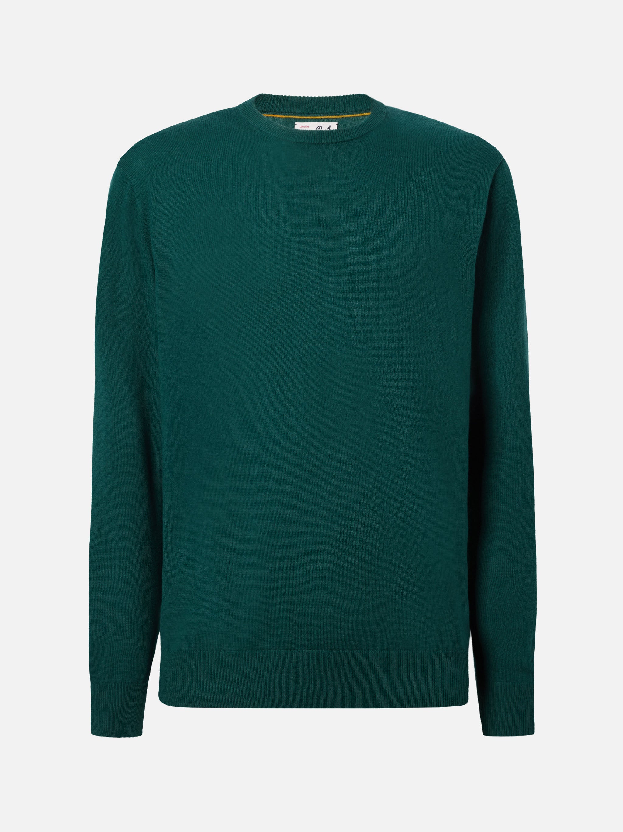 mc2-saint-barth-maglione-regent-uomo-in-lana-merino-e-cashmere-verde-inglese image 5