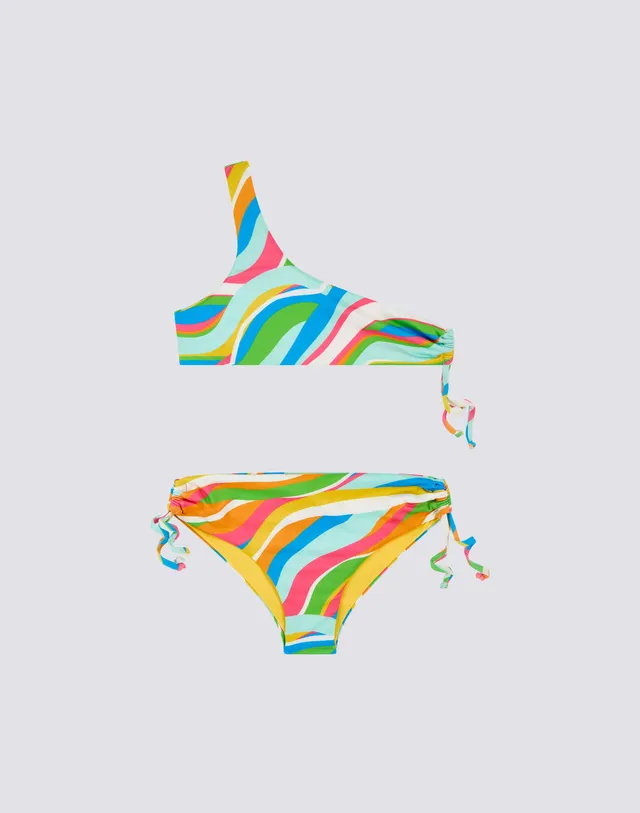 sundek-jennifer-bikini-bambina-multicolor-monospalla image 1