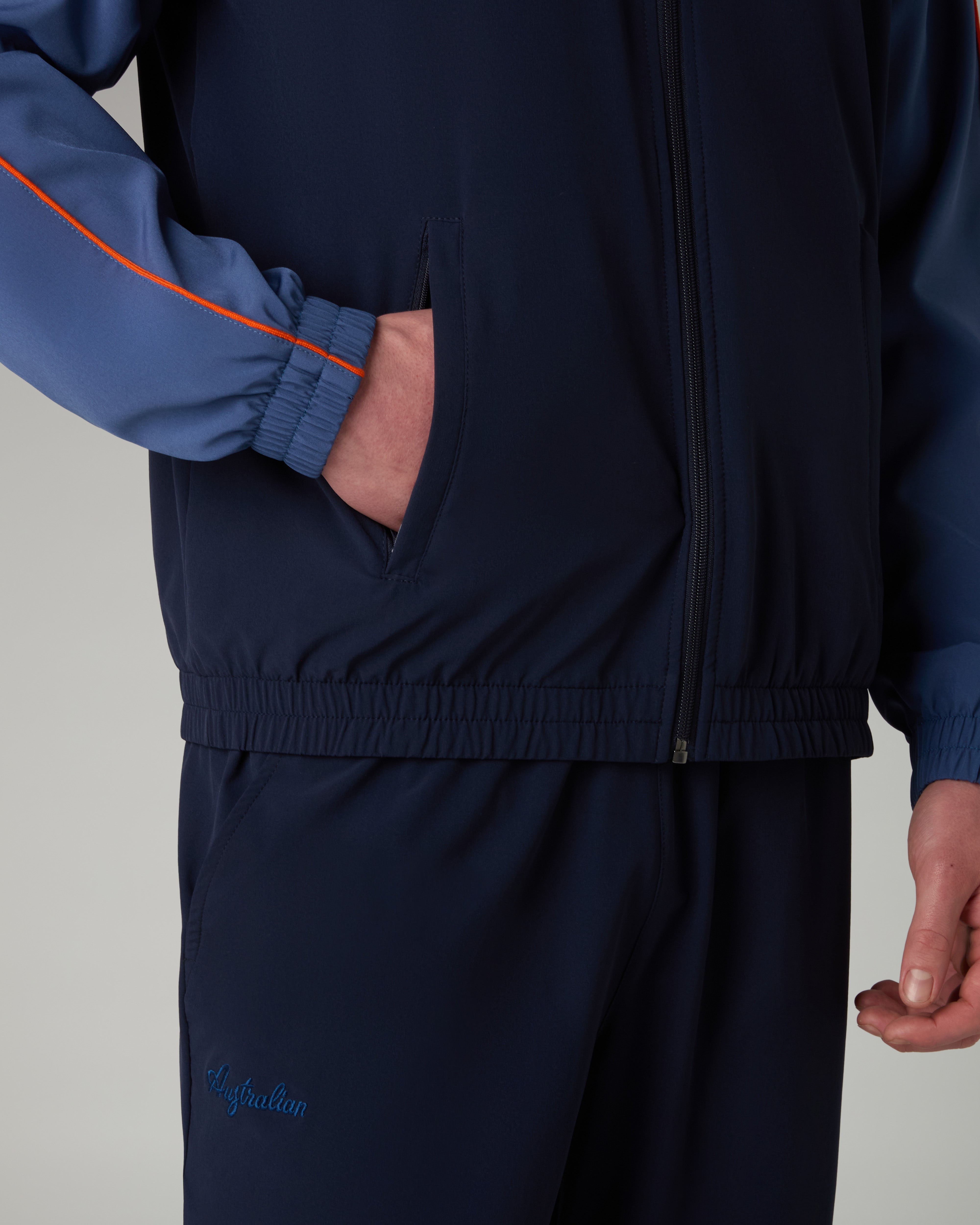 australian-legend-slam-tracksuit-tuta-slam-blu-eclipse-full-zip image 5