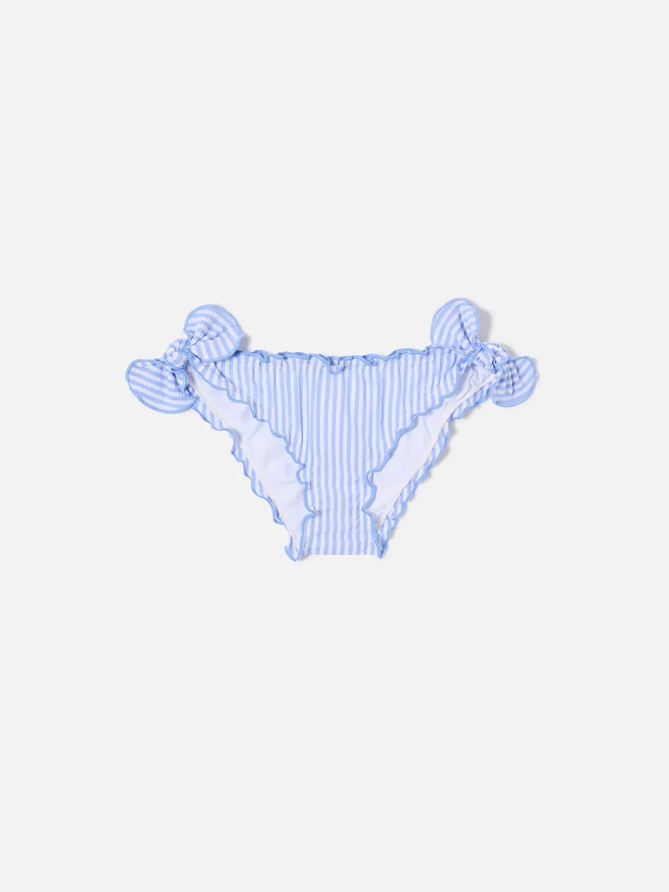 mc2-saint-barth-slip-mare-cric-da-bambina-in-seersucker-a-righe-azzurre image 1