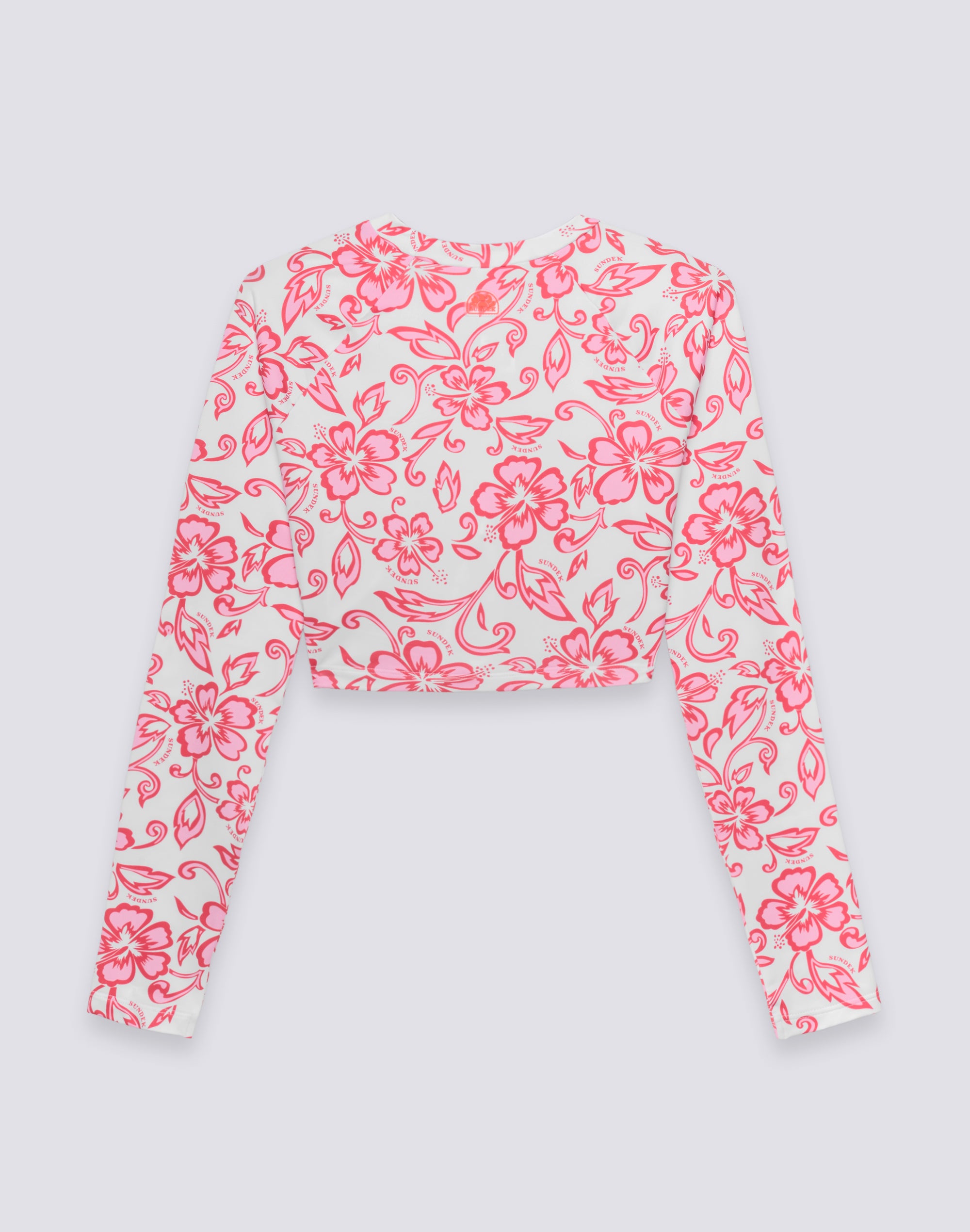 sundek-lory-rashguard-donna-con-stampa-sk23-maglia-surf-upf-50 image 2