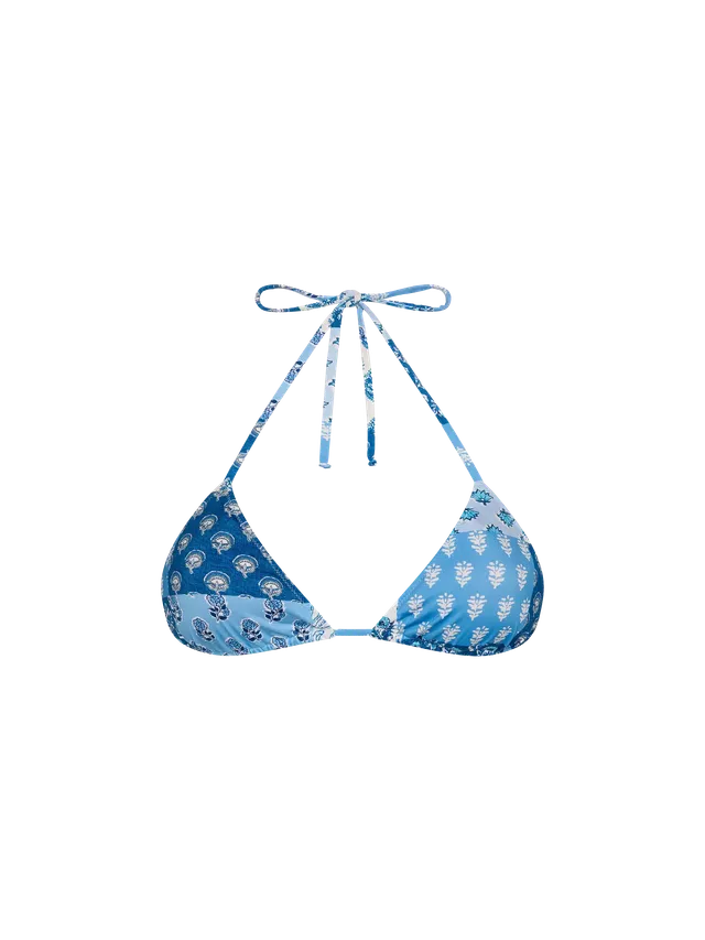 mc2-saint-barth-leah-top-bikini-a-triangolo-con-stampa-patch-floreale image 1