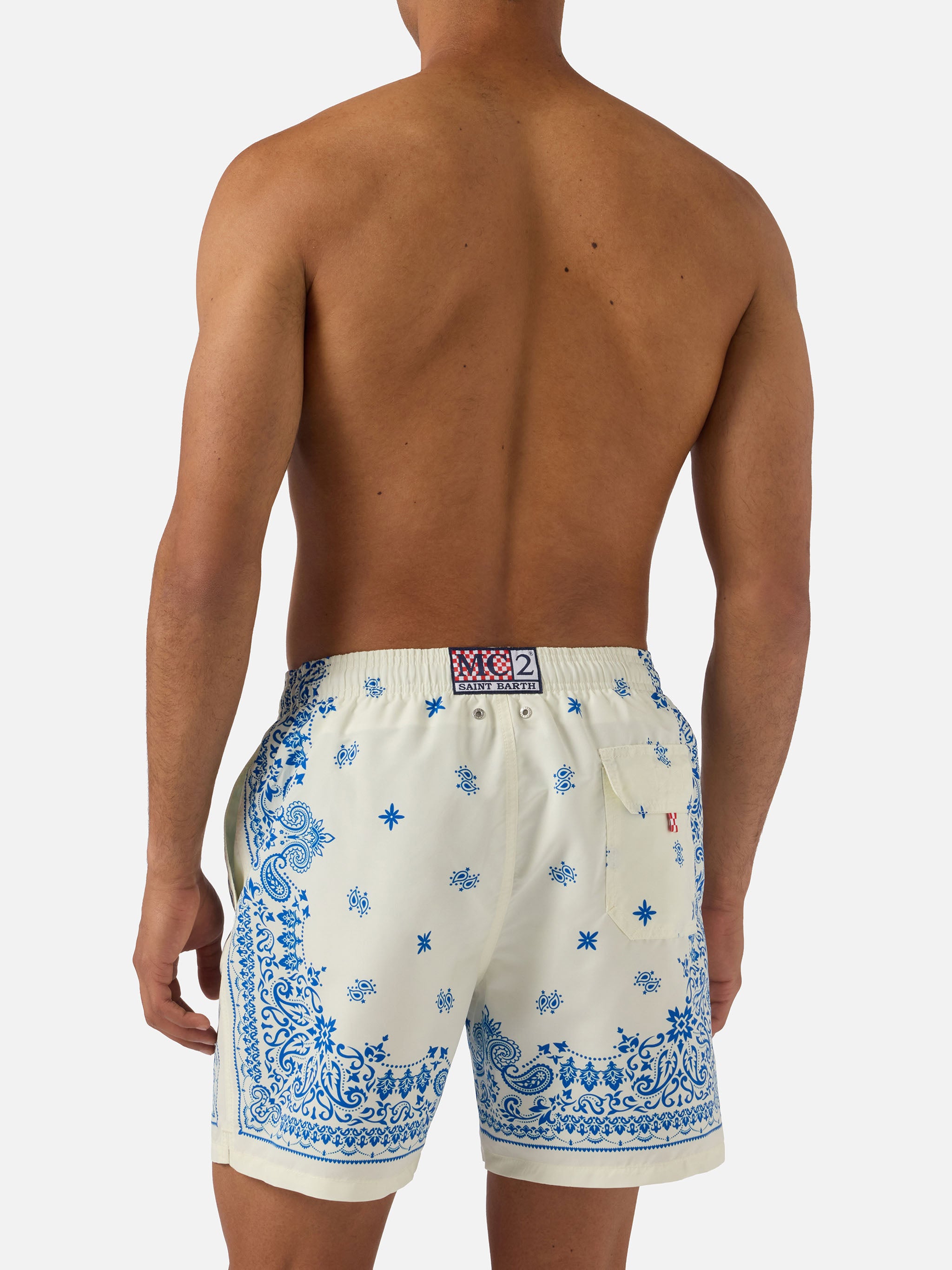 mc2-saint-barth-costume-mare-uomo-gustavia-bianco-azzurro-bandana-gus0009 image 5