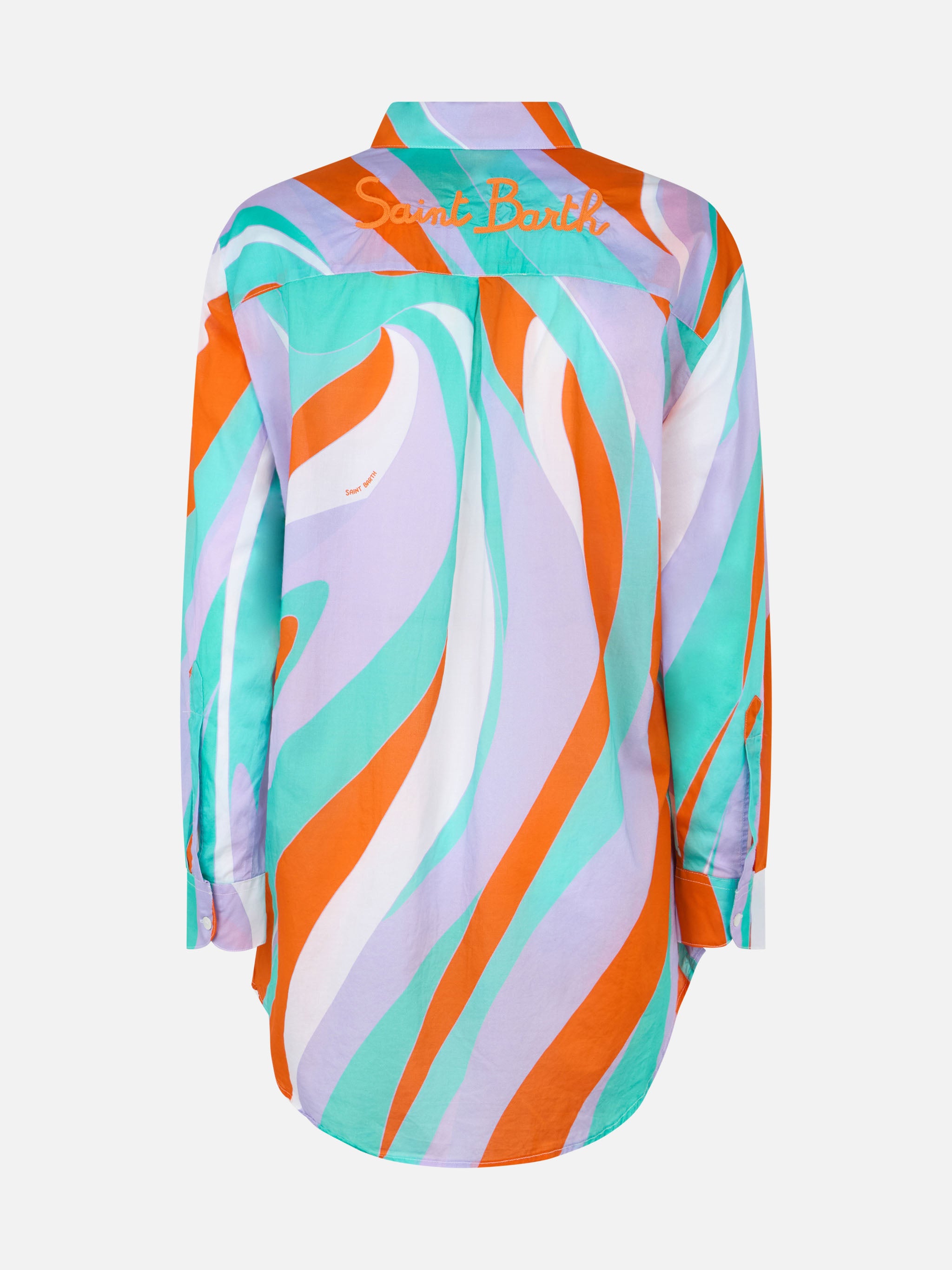mc2-saint-barth-camicia-brigitte-in-cotone-con-stampa-shape-wave image 5