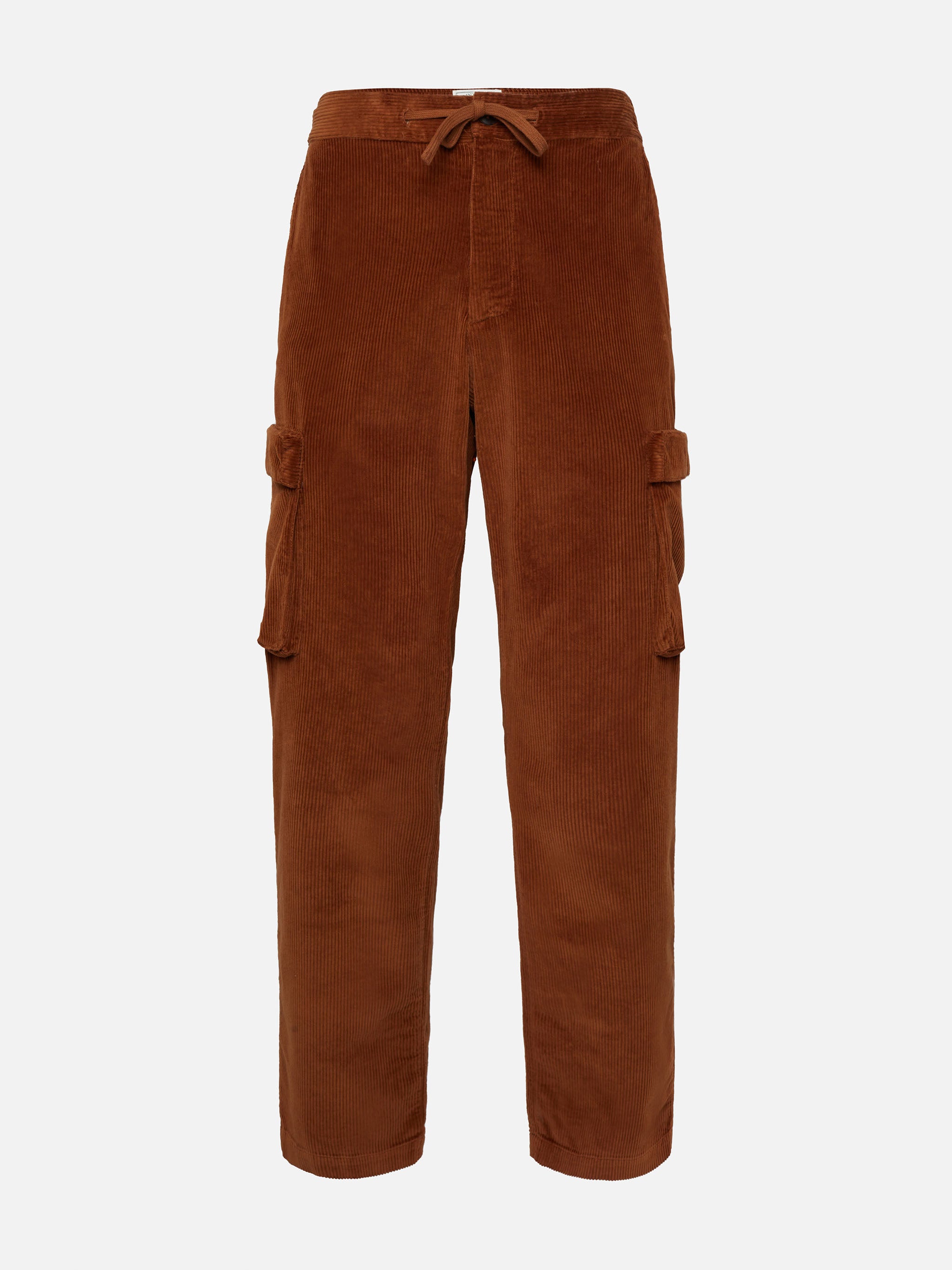 mc2-saint-barth-pantalone-uomo-goldeck-cargo-velluto-a-coste-cammello image 4