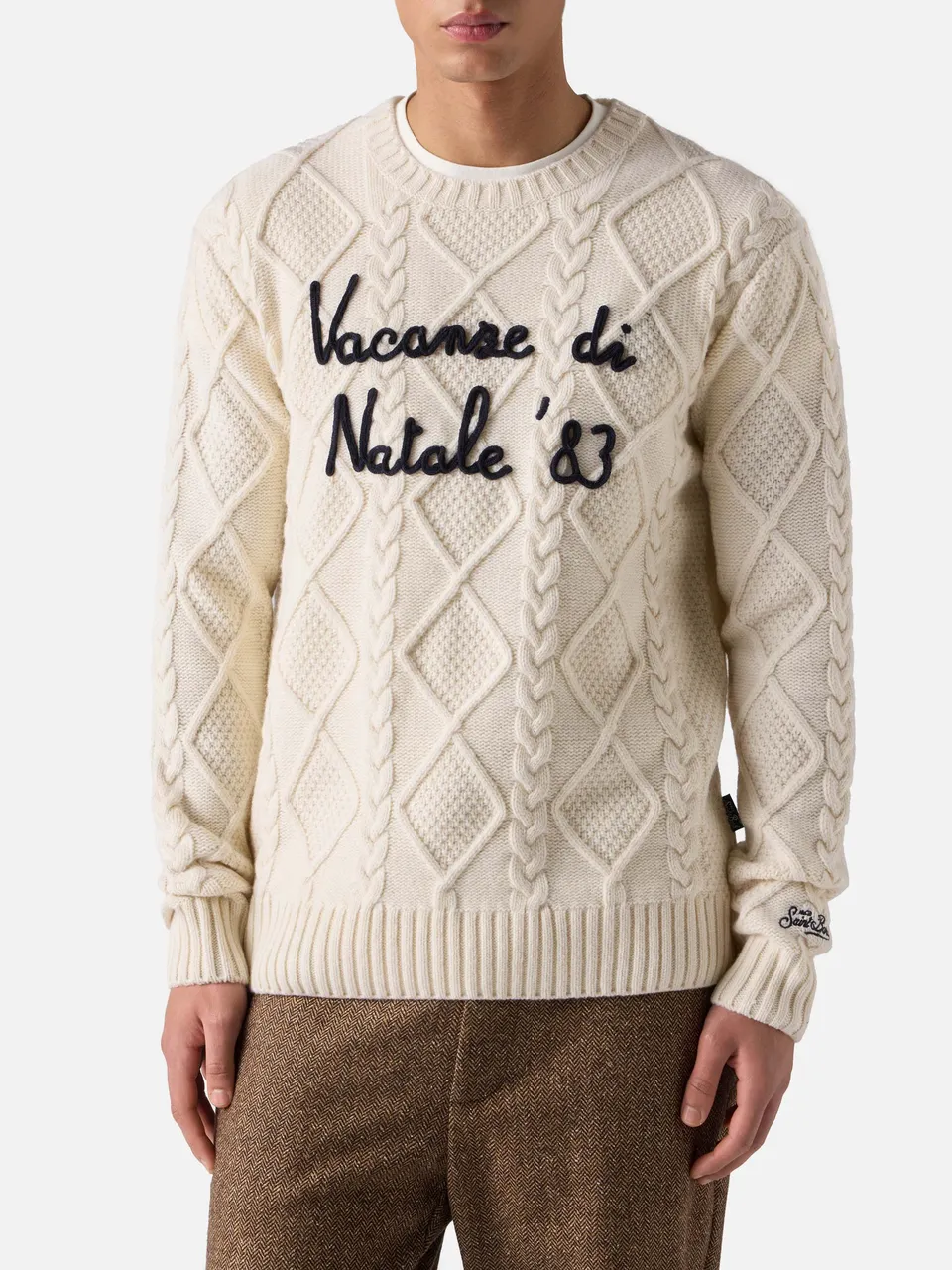 mc2-saint-barth-bergen-tricot-maglione-uomo-bianco-vacanze-di-natale-83 image 1