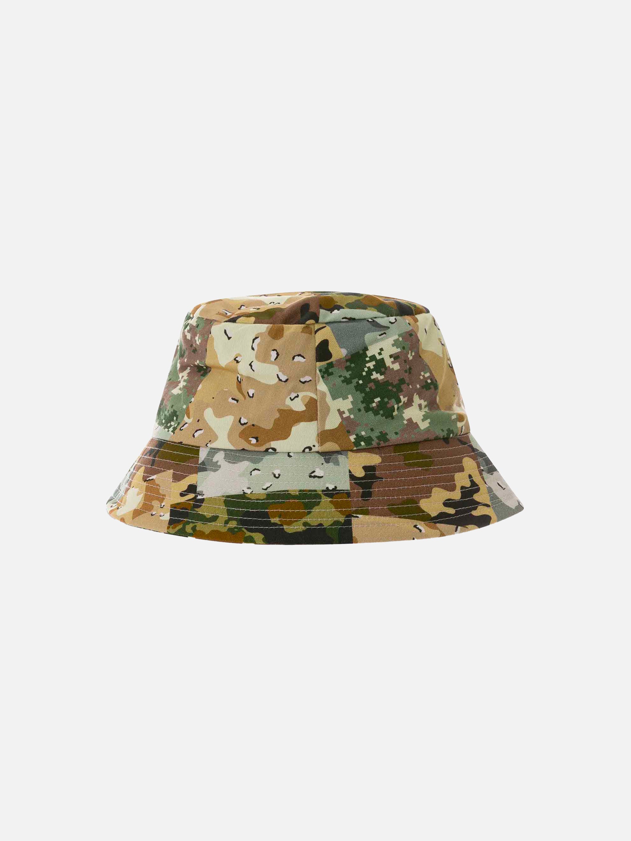 mc2-saint-barth-cappello-da-pescatore-mimetico-multicolore-in-cotone image 3