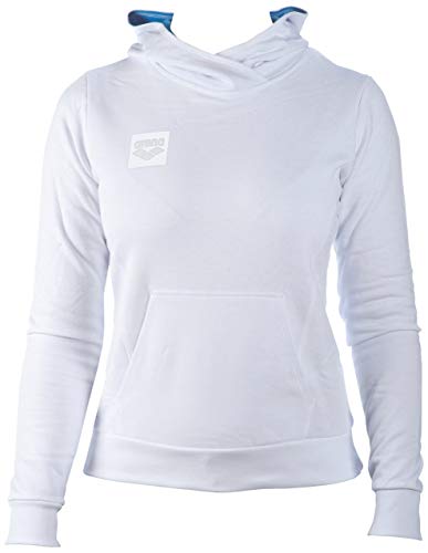arena-w-essential-hoodie-felpa-con-cappuccio-donna image 5