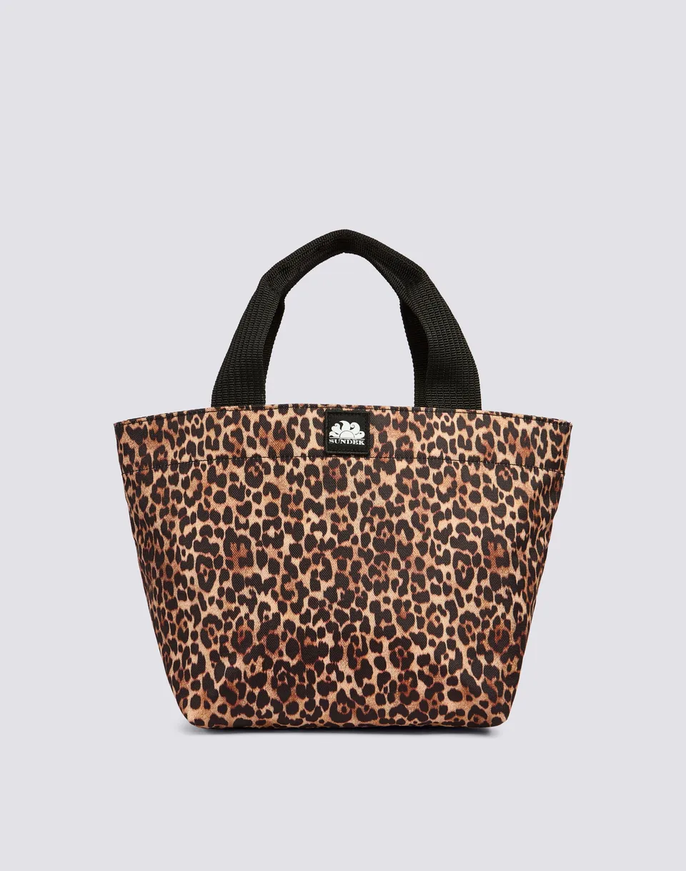 sundek-tote-bag-piccola-leopardata-borsa-mare-small image 1