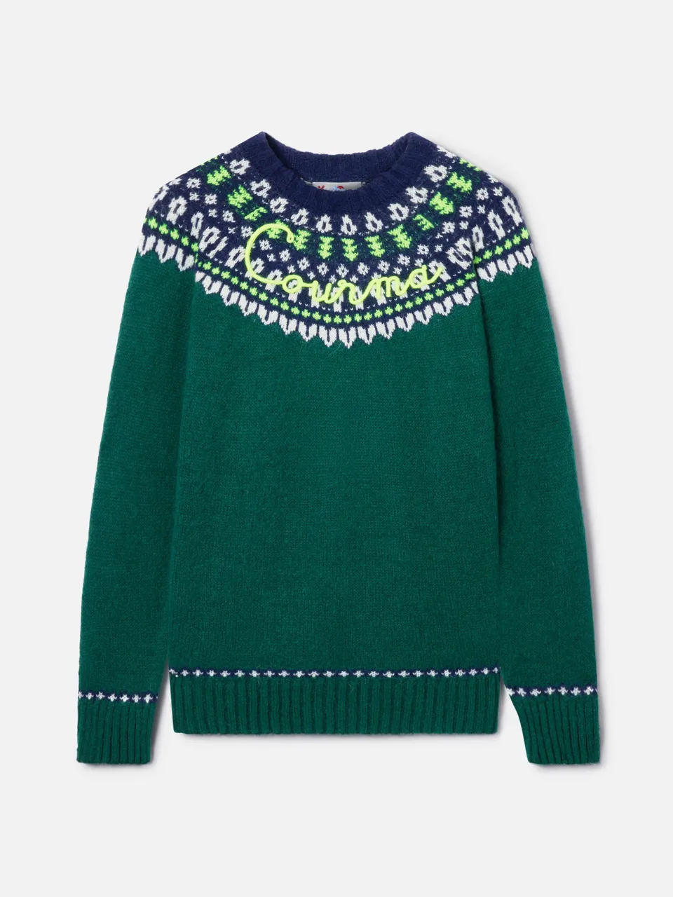 mc2-saint-barth-maglione-heron-nordic-soft-jacquard-fair-isle-verde-foresta-uomo image 1