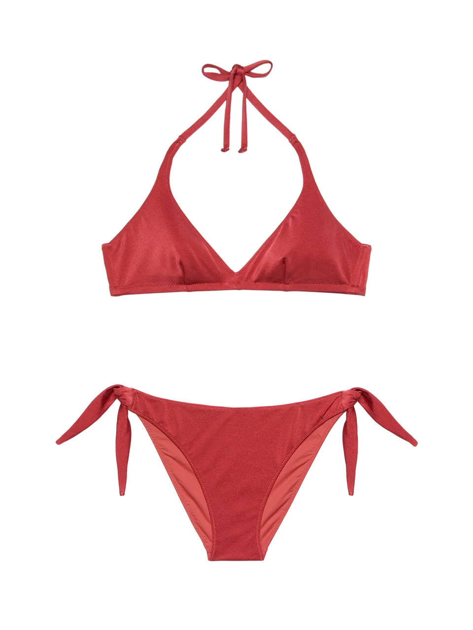 mc2-saint-barth-gaia-yali-bikini-triangolo-donna-mattone-shimmer image 1