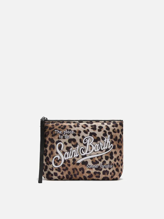 mc2-saint-barth-pochette-aline-scuba-leopardata-beige-nero image 1