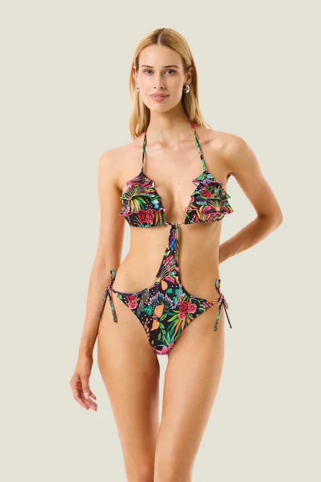 4giveness-maya-dream-costume-intero-triangolo-con-volant-tropical image 1
