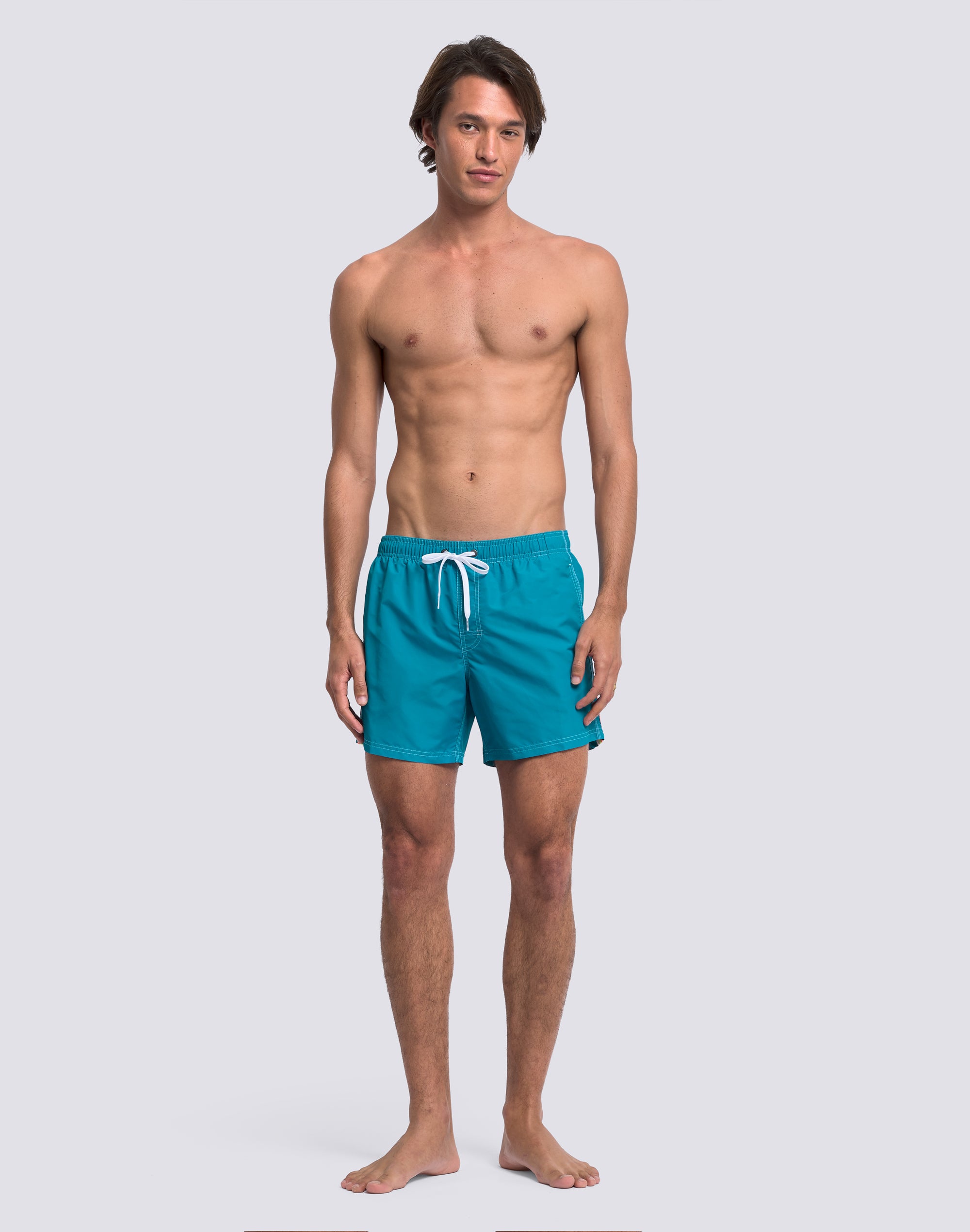 sundek-costume-da-bagno-uomo-corto-vita-elasticata-iconic-taffeta-m504bdta100 image 3