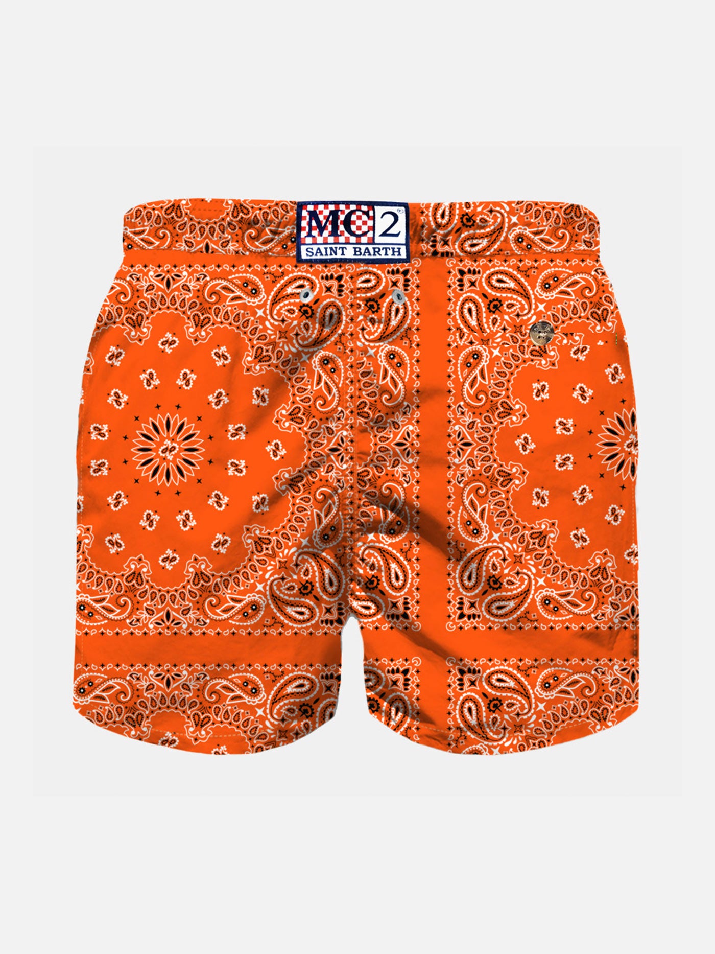 mc2-saint-barth-costume-da-bagno-bambino-bandana-arancione image 2