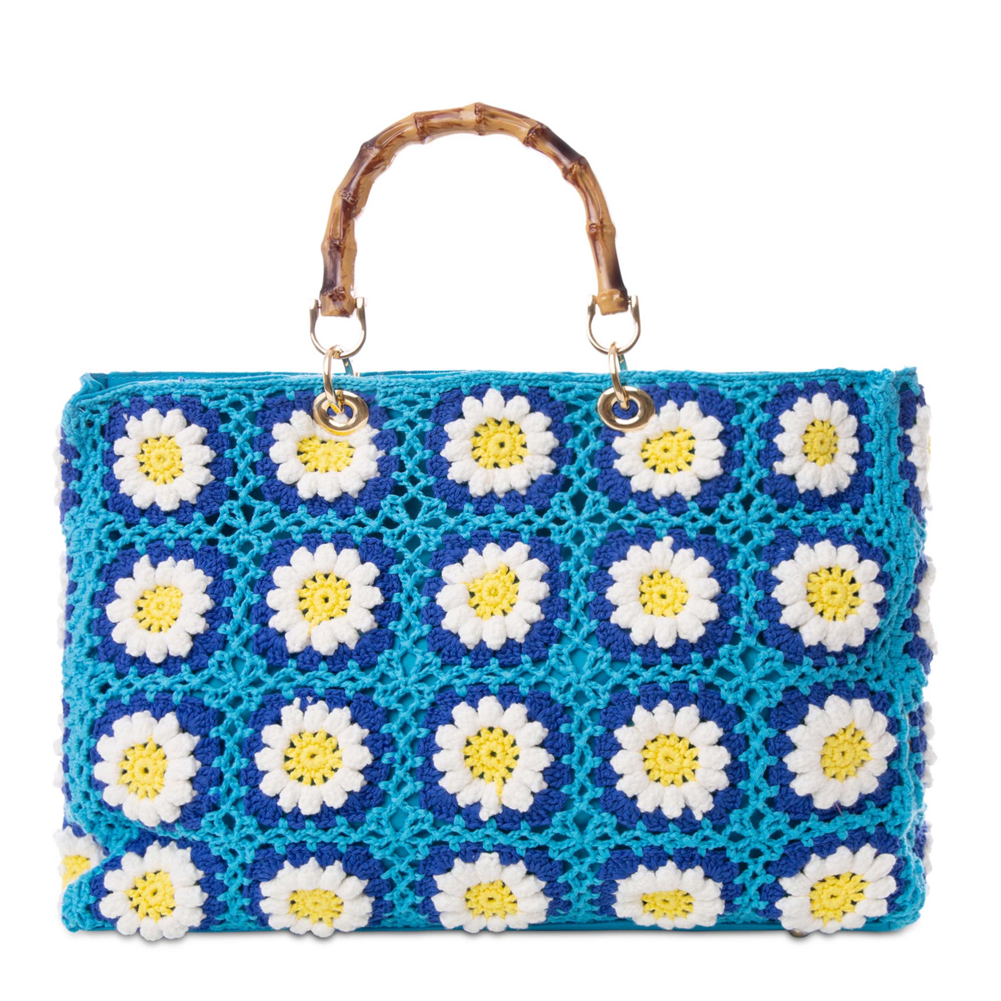 mc2-saint-barth-victoria-borsa-tote-crochet-azzurra-con-fiori image 4