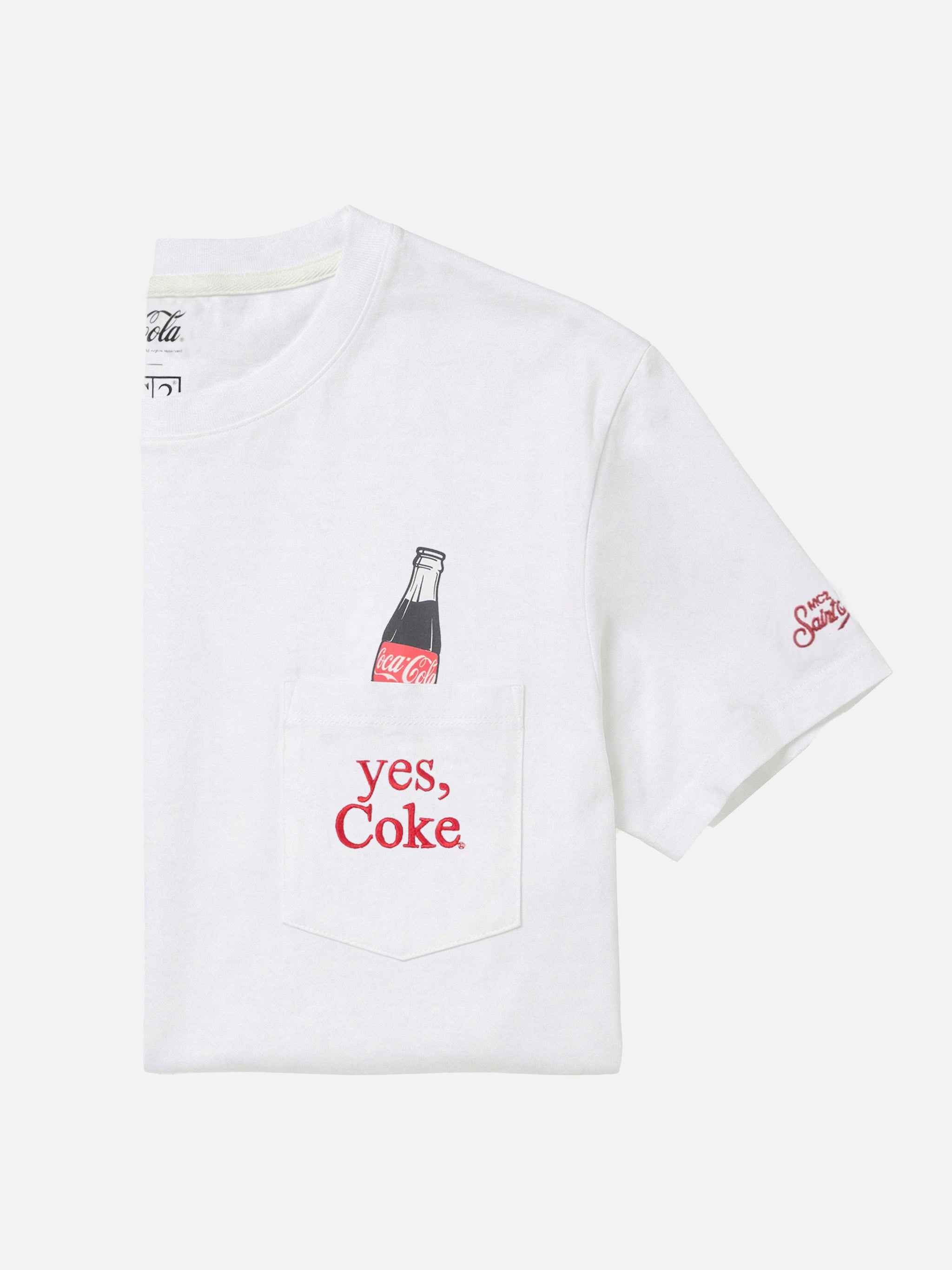 mc2-saint-barth-t-shirt-austin-bianca-yes-coke-special-edition-da-uomo image 1